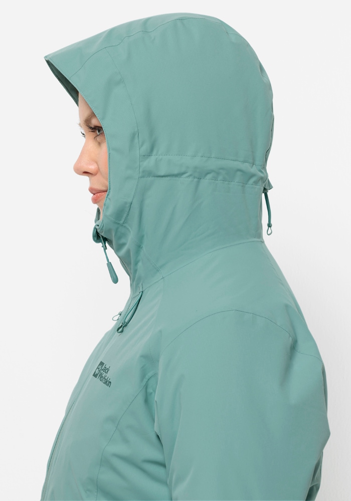 Jack Wolfskin Outdoorjacke »WISPER INS JKT W«, mit Kapuze