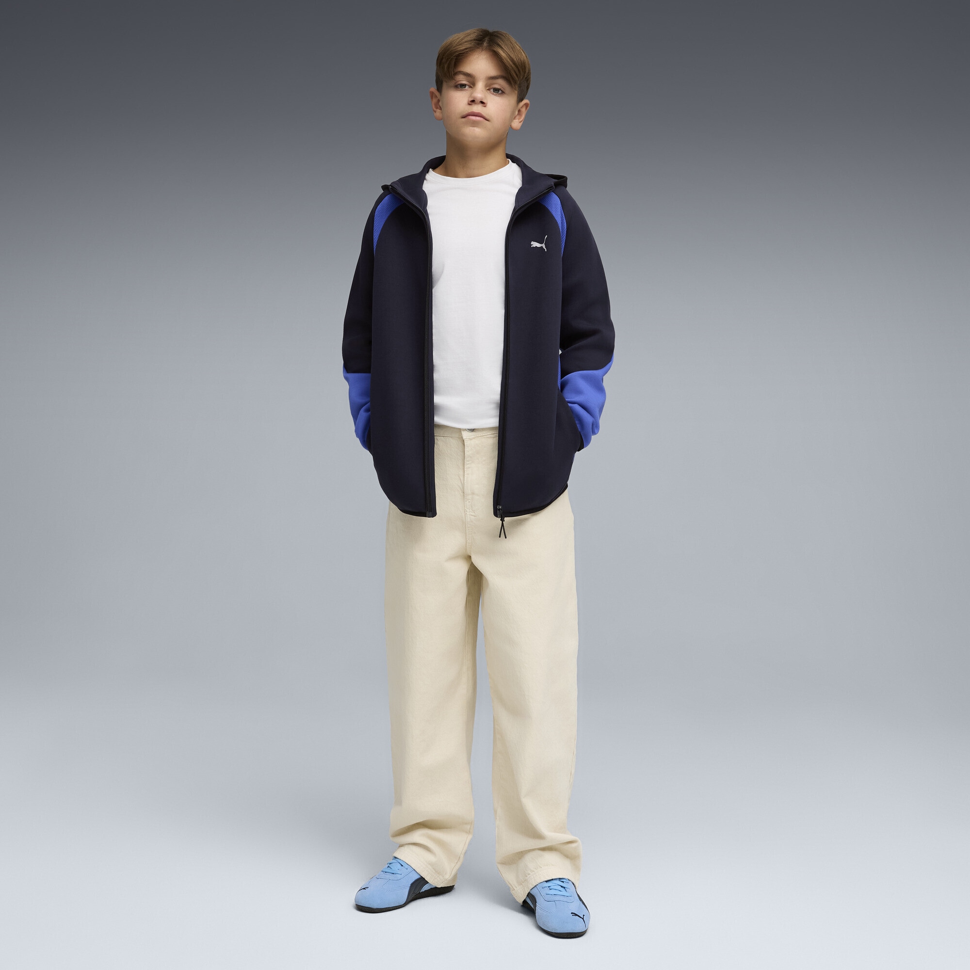 PUMA Sweatjacke »Evostripe Reißverschluss-Hoodie Jungen«