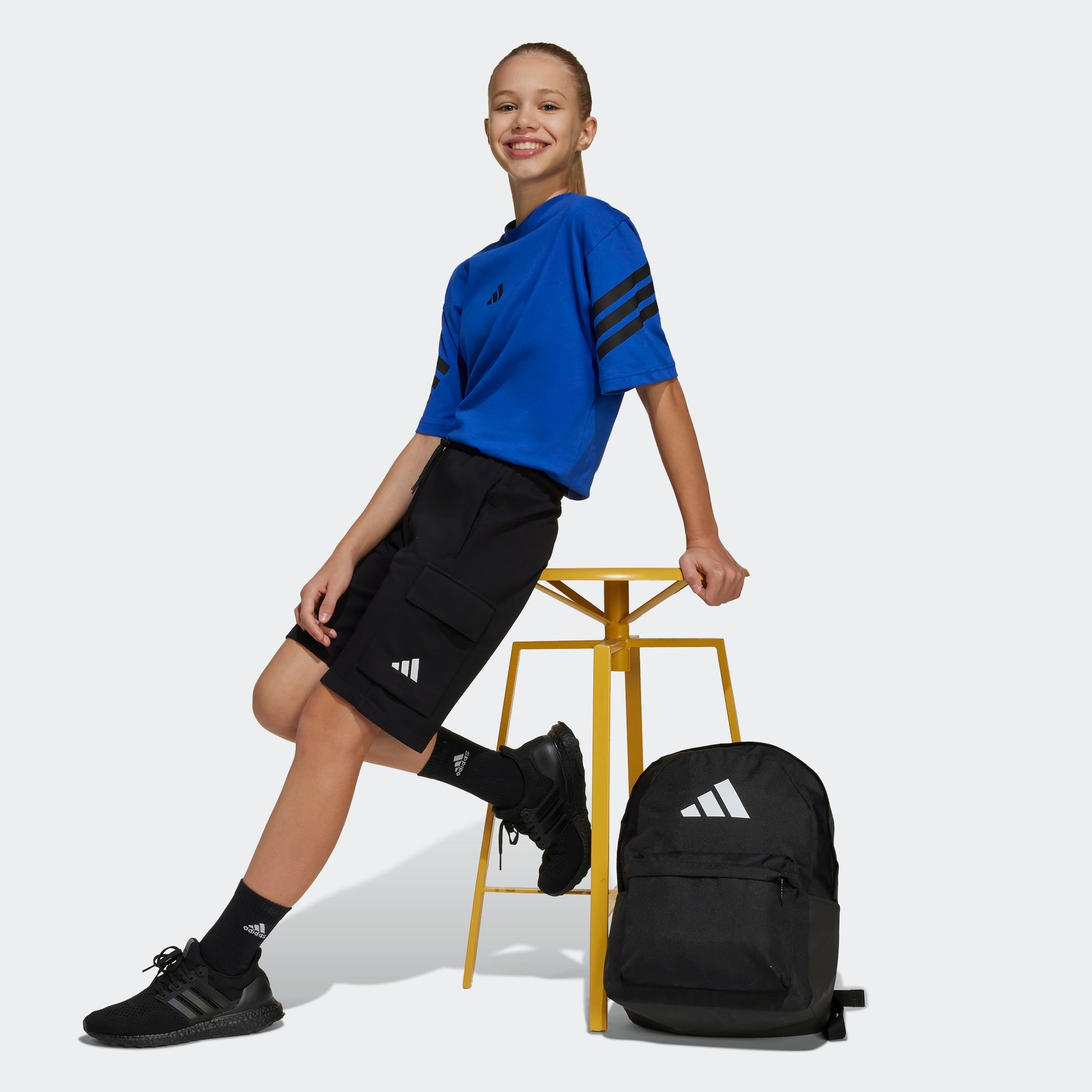 adidas Sportswear Shorts »J SL FT C SH«, (1 tlg.)
