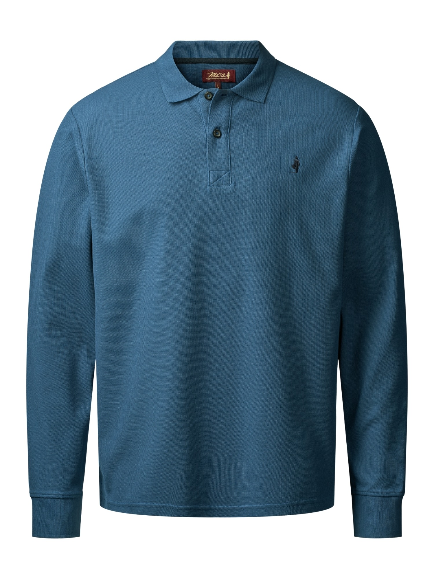 MCS Kurzarmhemd »MCS polo shirt Rockwall Long Sleeve«
