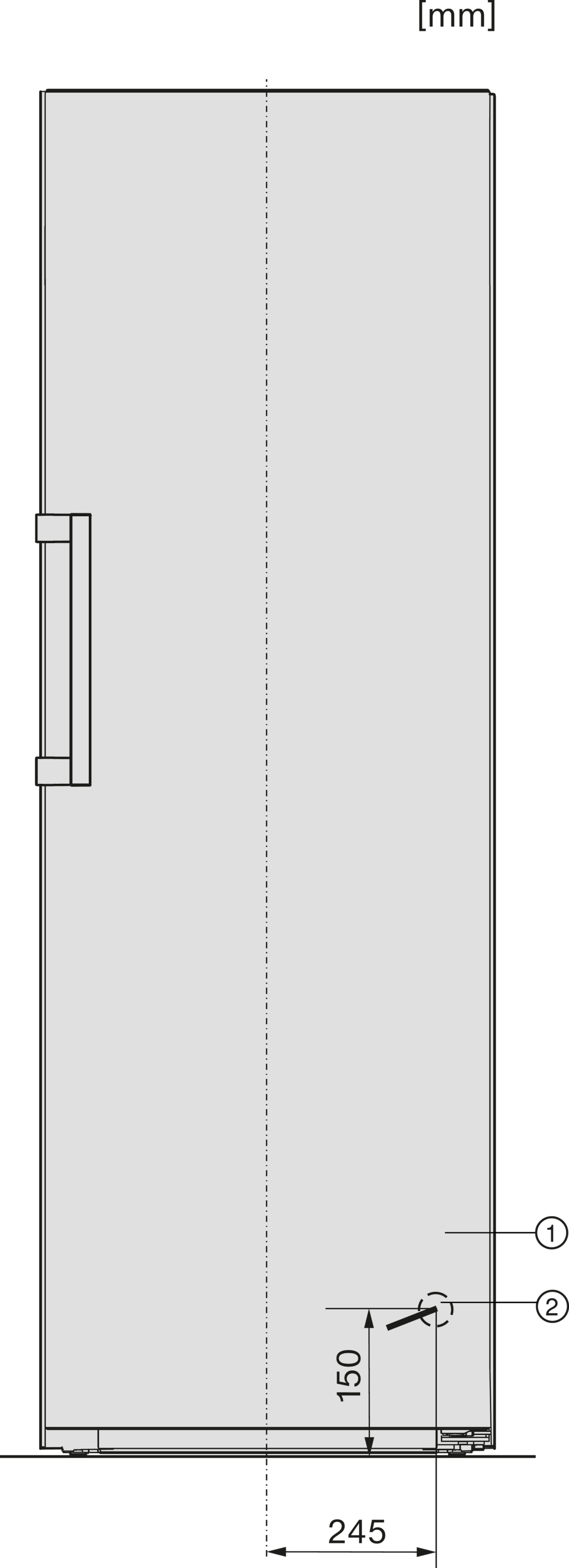 Miele Kühlschrank »KS 4783 DD«, KS 4783 DD, 185,5 cm hoch, 59,7 cm breit