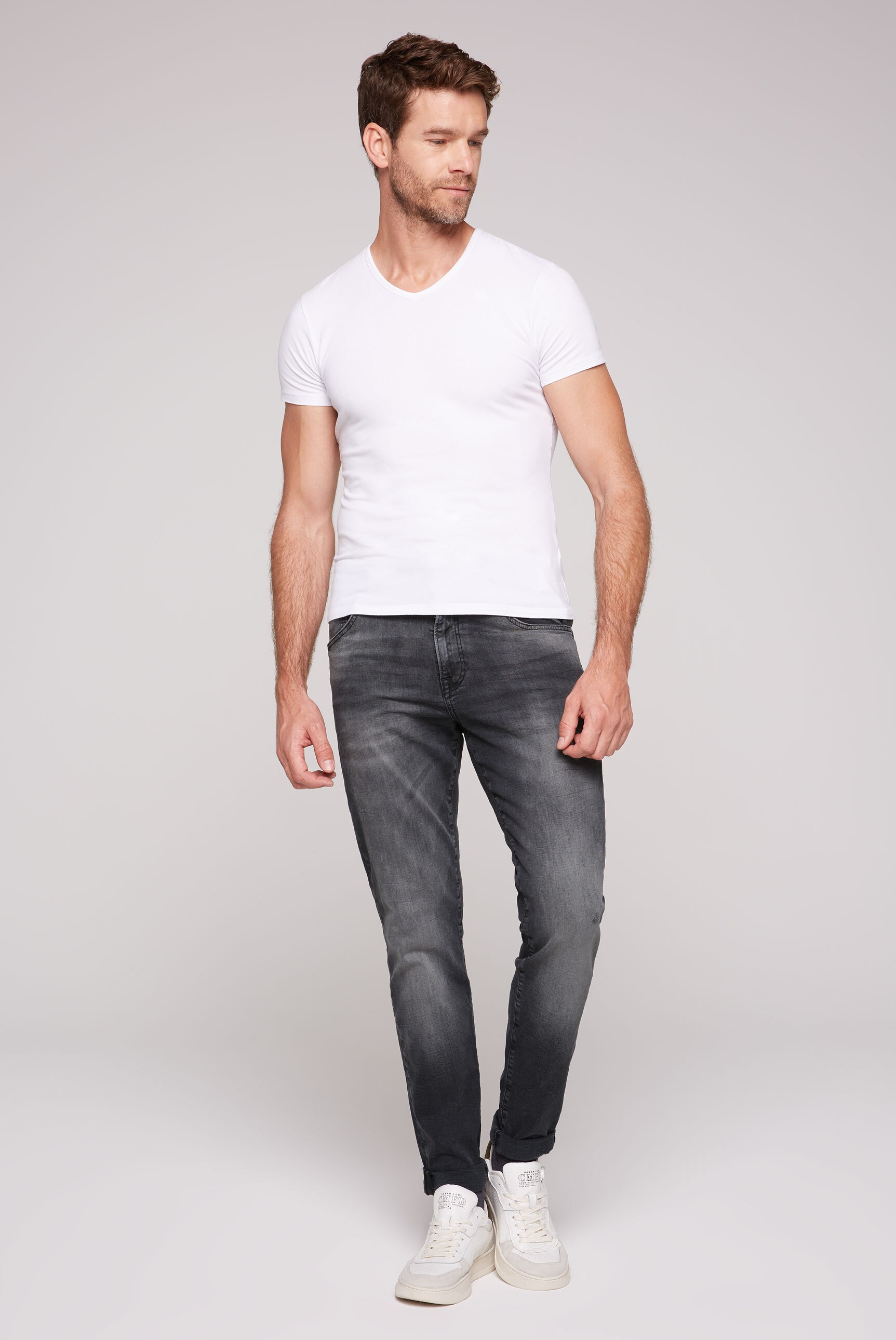CAMP DAVID Regular-fit-Jeans, mit Destroy-Effekten
