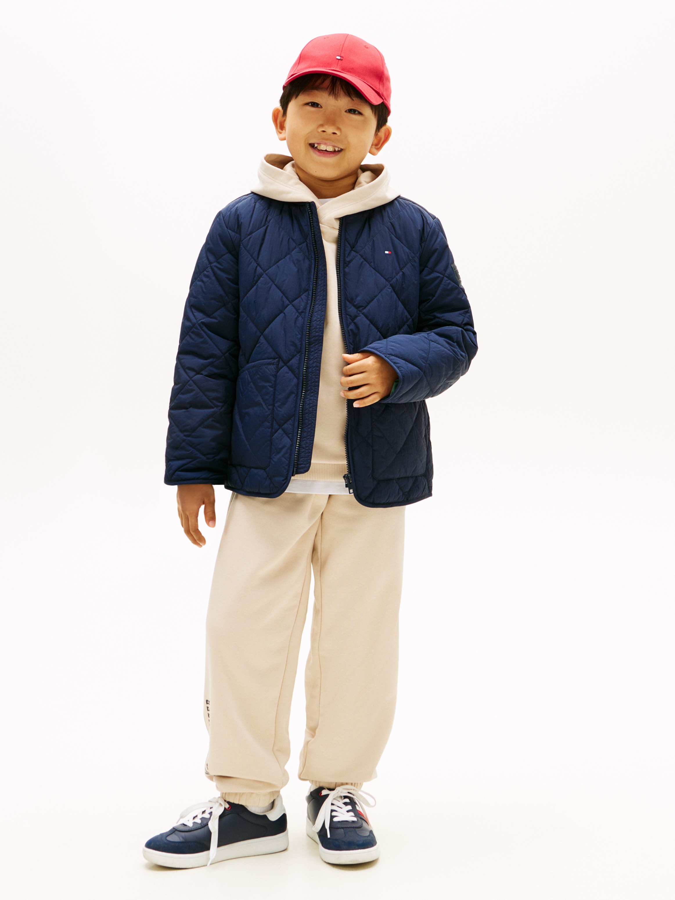 Thumbnail - Tommy Hilfiger Steppjacke "QUILTED LIGHT WEIGHT JACKET" ohne Kapuze Kinder bis 16 Jahre, regular fit