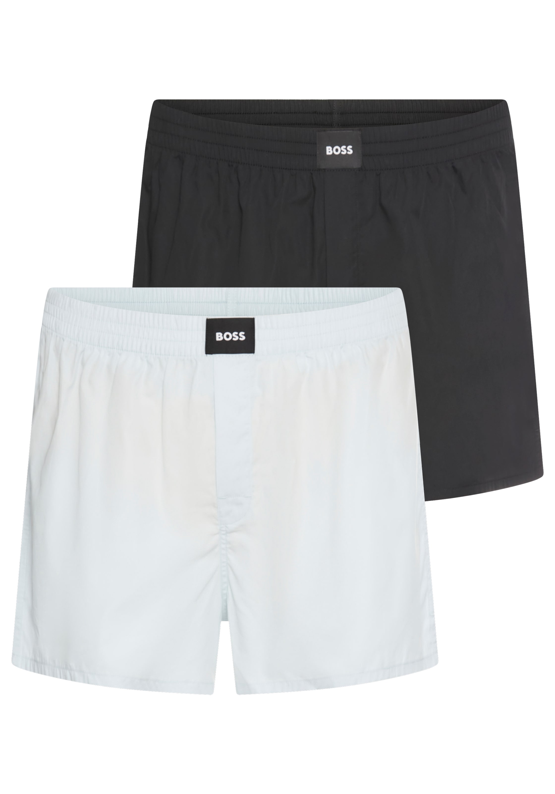 BOSS Webboxer "2P Boxer CW Peach" Packung, 2 Stk. mit BOSS Logopatch auf de günstig online kaufen