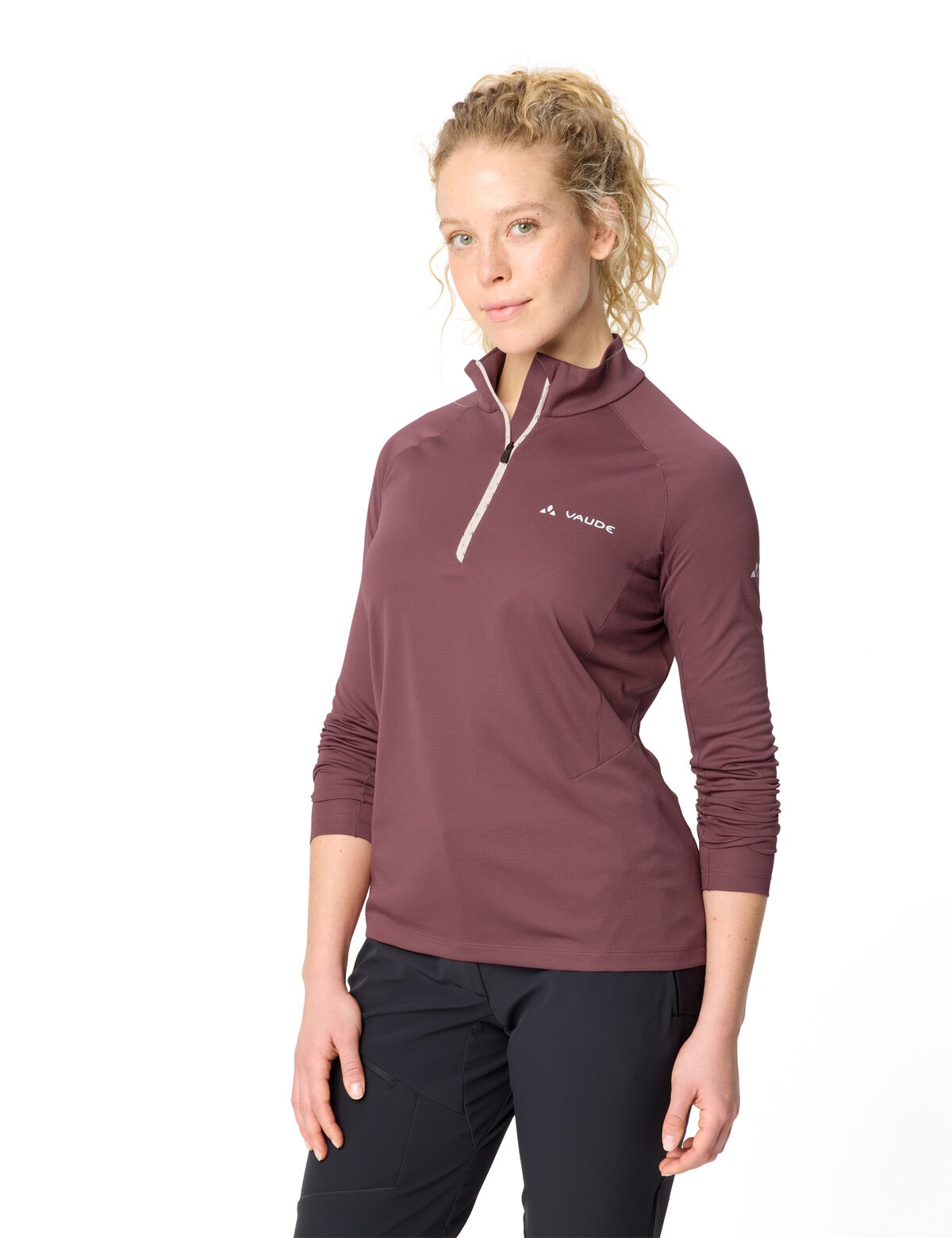VAUDE Langarmshirt sportlicher Stil, für Trekking und Wandern