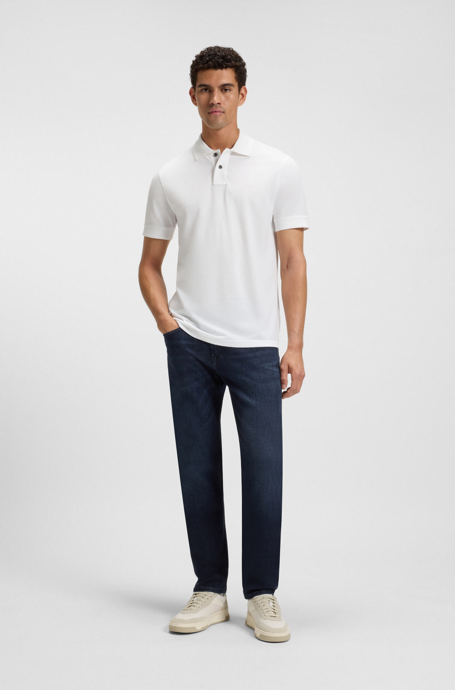 BOSS ORANGE Tapered-fit-Jeans »ONYX«, in 5-Pocket-Form
