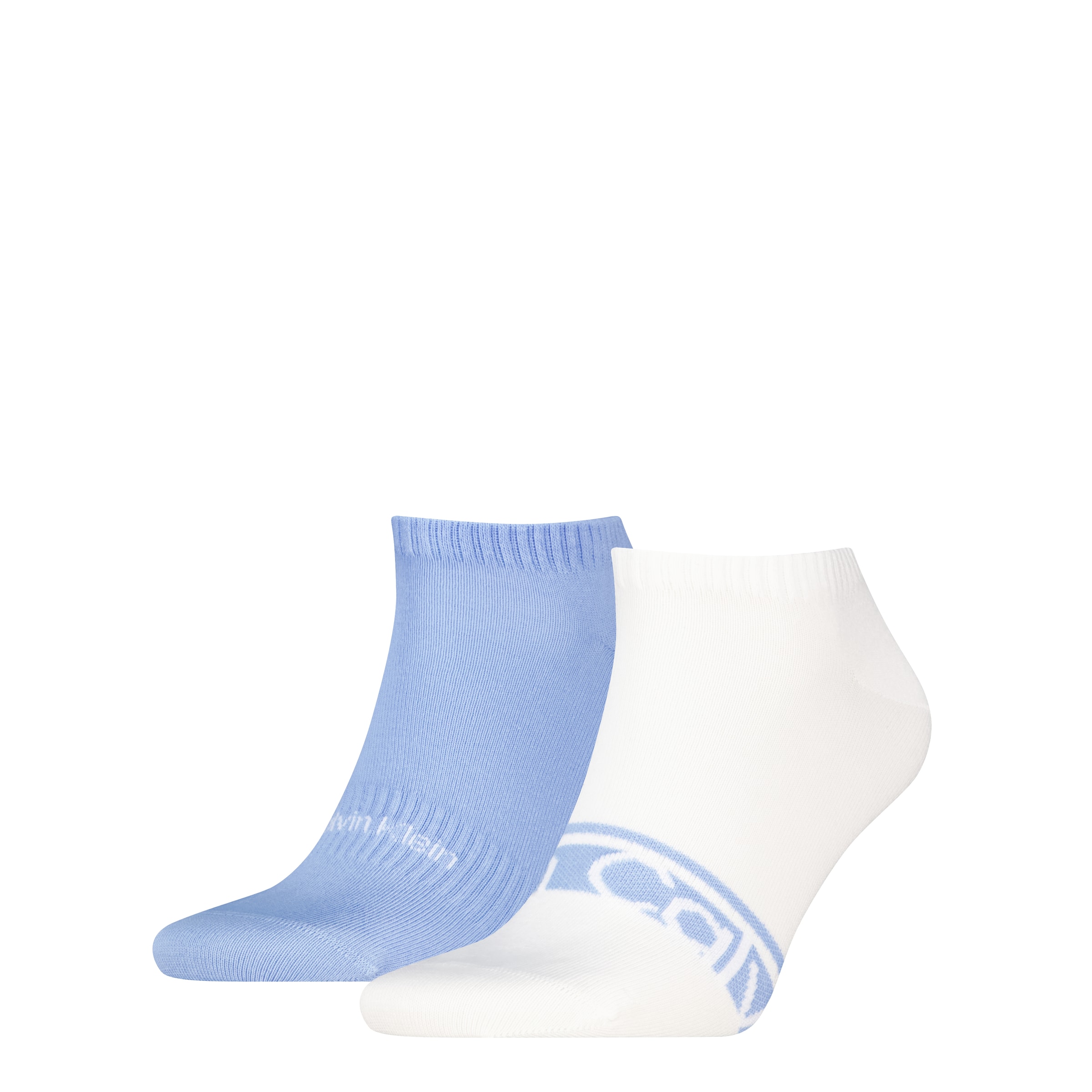 Calvin Klein Sneakersocken "CK MEN SNEAKER 2P LOGO STRIPE" 2 Paar, mit Logoschriftzug, Cotton-Mix