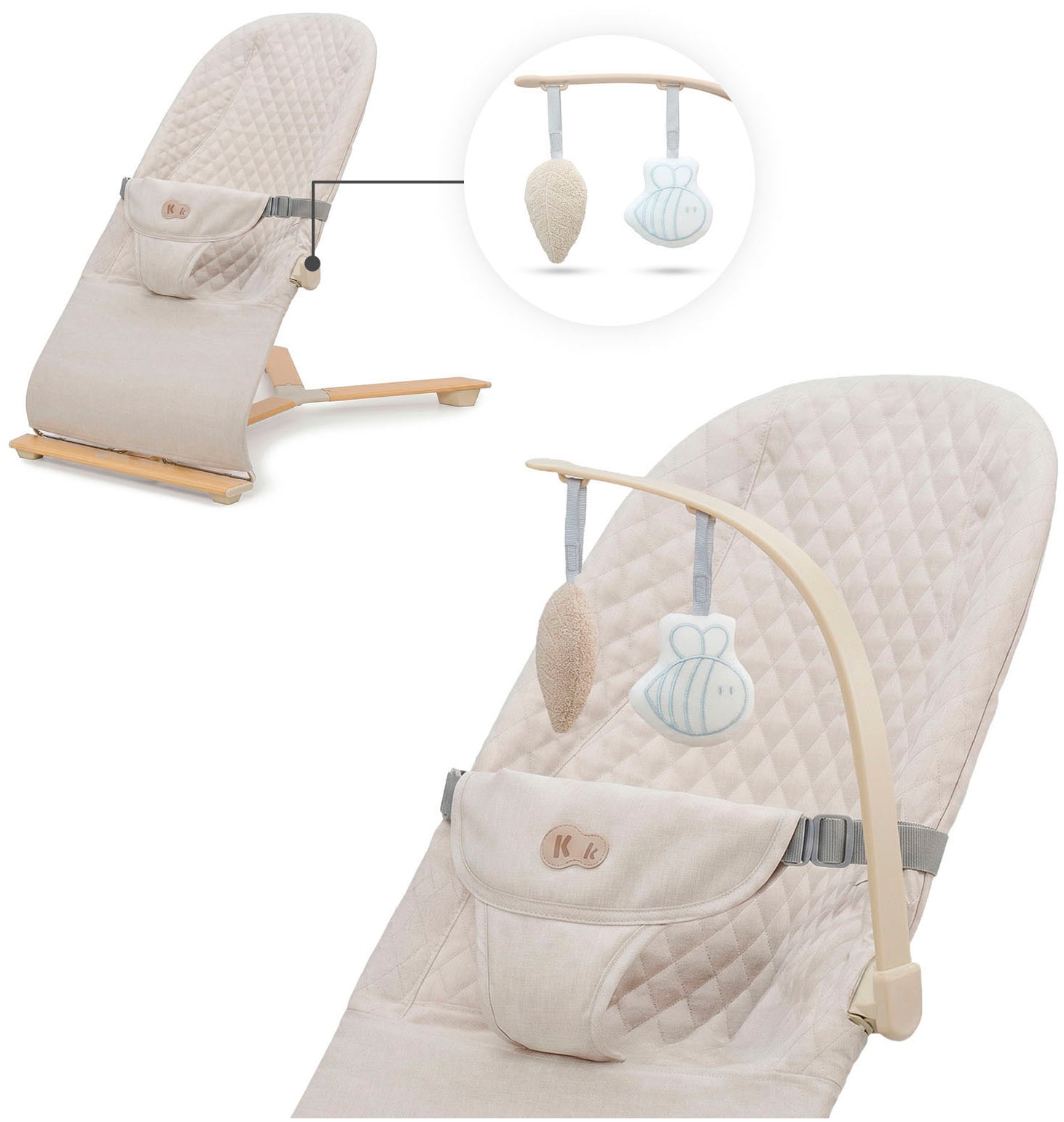 Kinderkraft Babywippe »MIMI« bis 9 kg