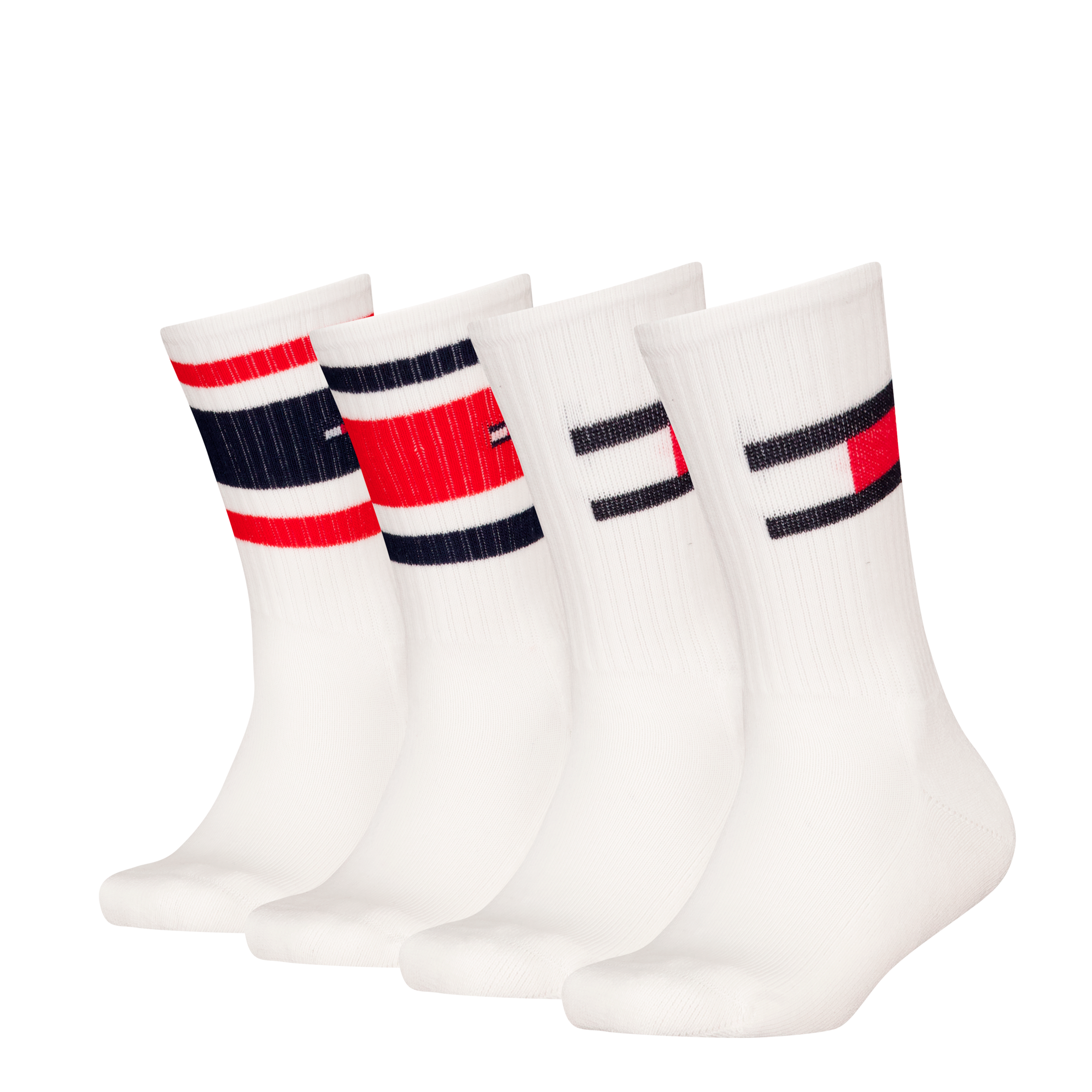 Tommy Hilfiger Socken "TH KIDS SOCK 4P FLAG & SPORT STRIPE ECOM" 4 Paar, mi günstig online kaufen