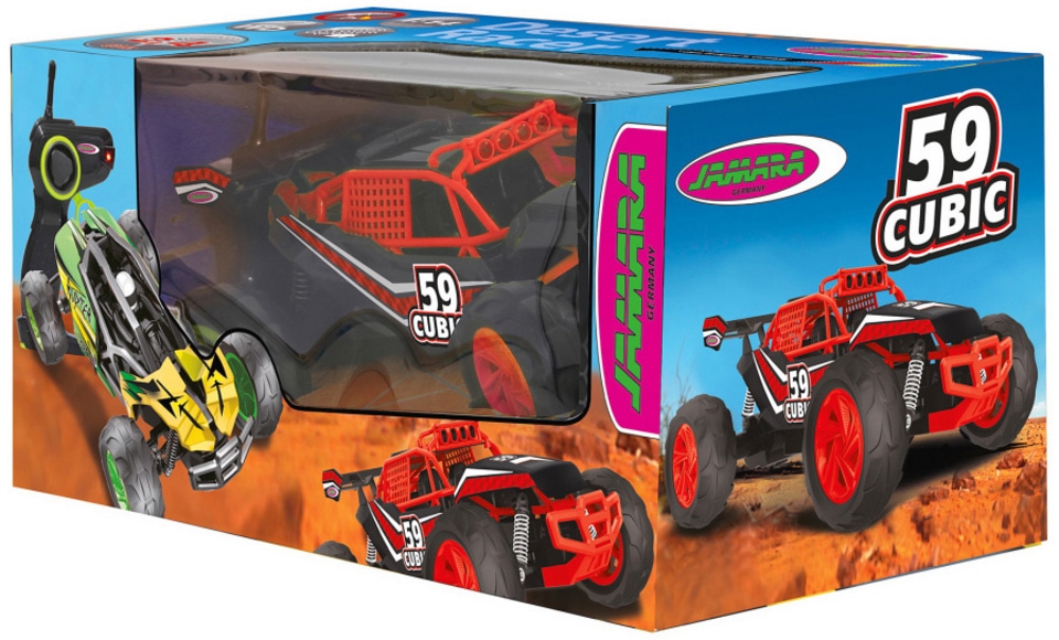 Jamara RC-Monstertruck »Cubic Desert Buggy 2,4 GHz 1:14 rot/schwarz«