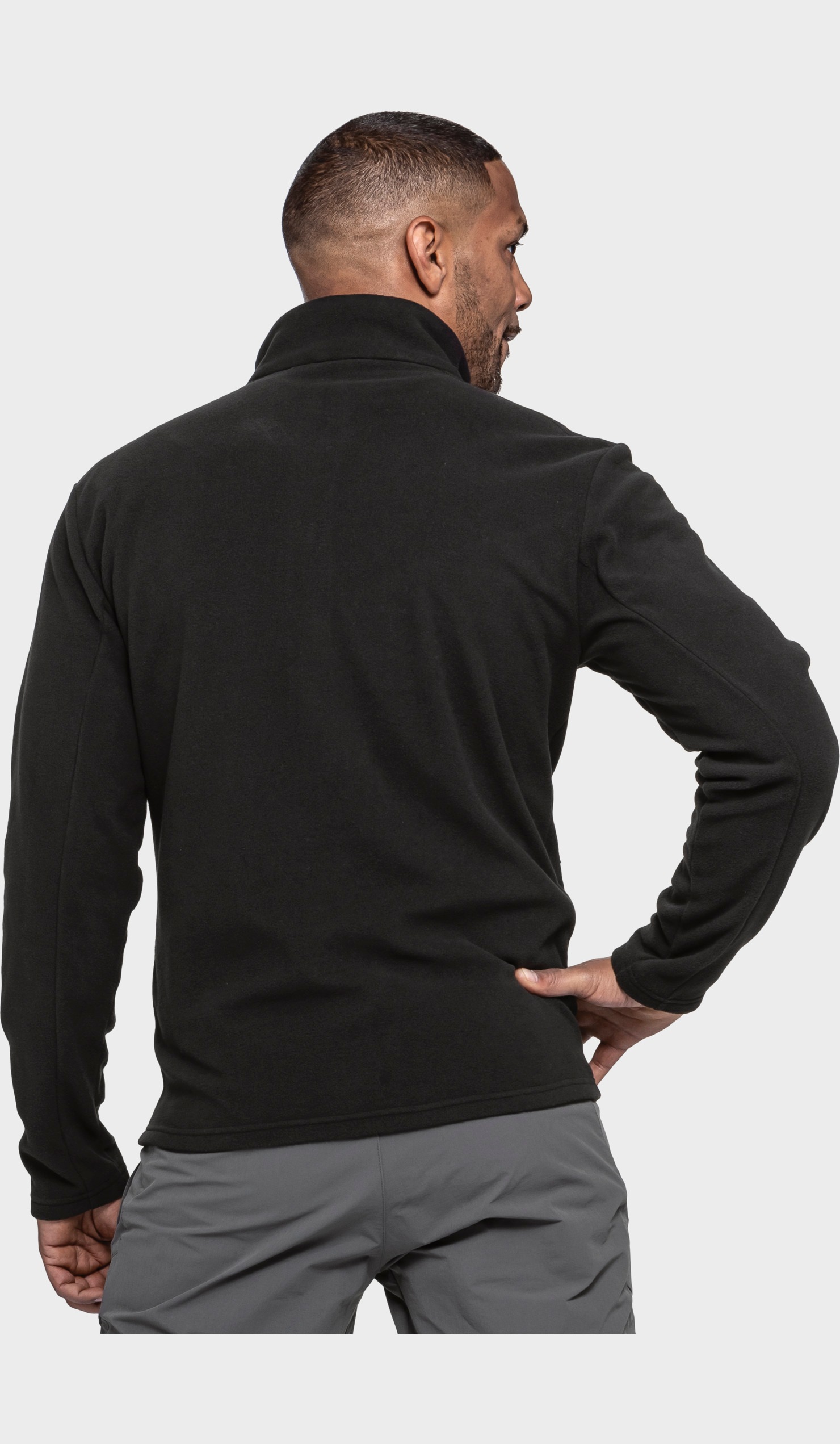 Fleecejacke SCHÖFFEL "Fleece Jk Style Qutang MNS", Herren, Gr. 54, schwarz, Fleece, Obermaterial: 100% Polyester, normal, Jacken Fleecejacke 3