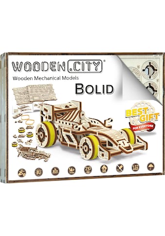 Wooden City Modellbausatz »Rennwagen Bolid«, aus Holz; Made in Europe kaufen