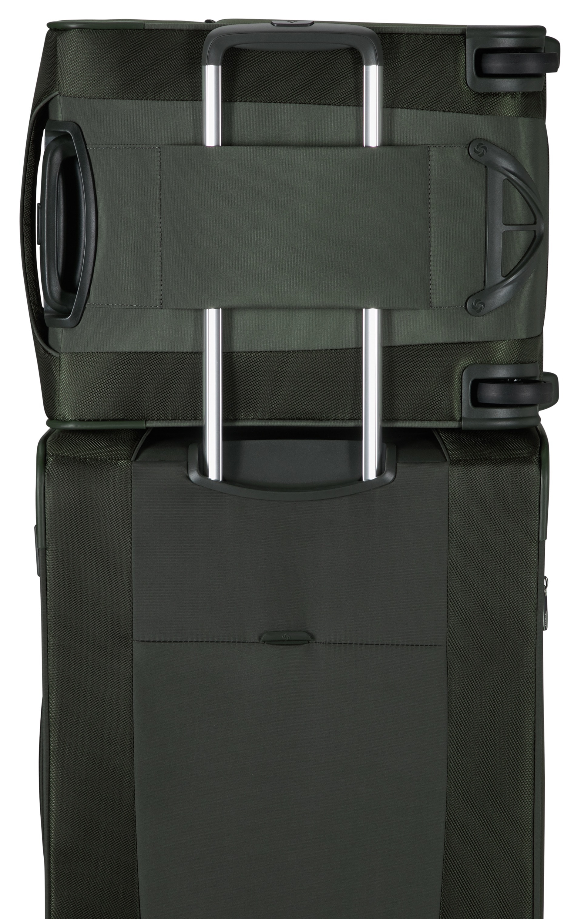 Samsonite Weichgepäck-Trolley »RE-LITE, 45 cm«, (Set, 2 St., mit Packwürfel), 2 Rollen, Underseater Handgepäck TSA-Schloss Reisekoffer Laptopfach