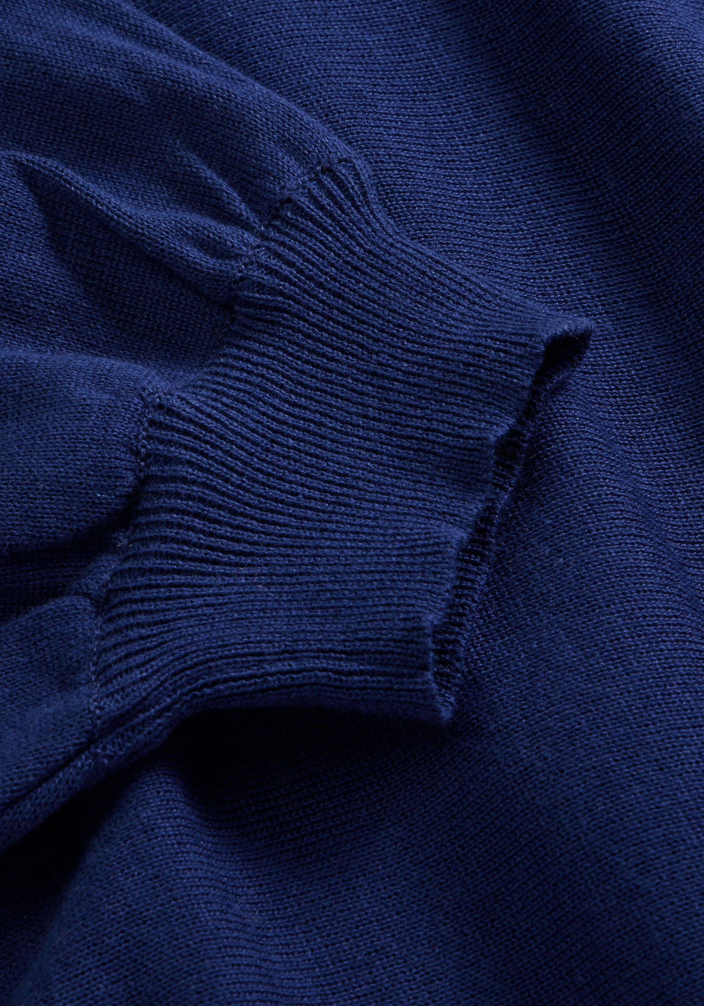 bonprix Strickpullover aus Baumwoll-Mix, mit Rundhalsausschnitt, bequeme Passform