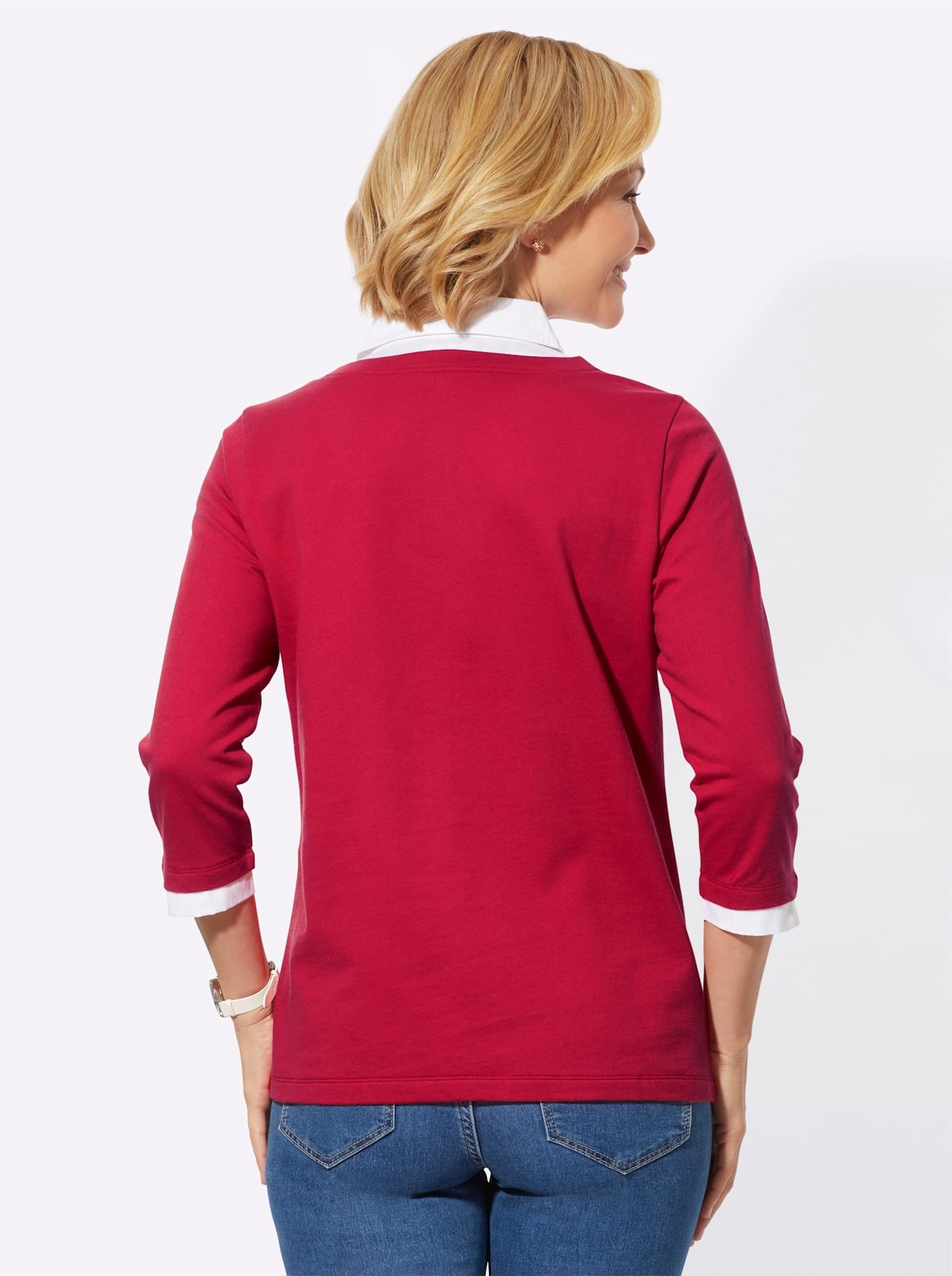 Thumbnail - Classic Basics 2-in-1-Langarmshirt "Shirt", 1 Stk.