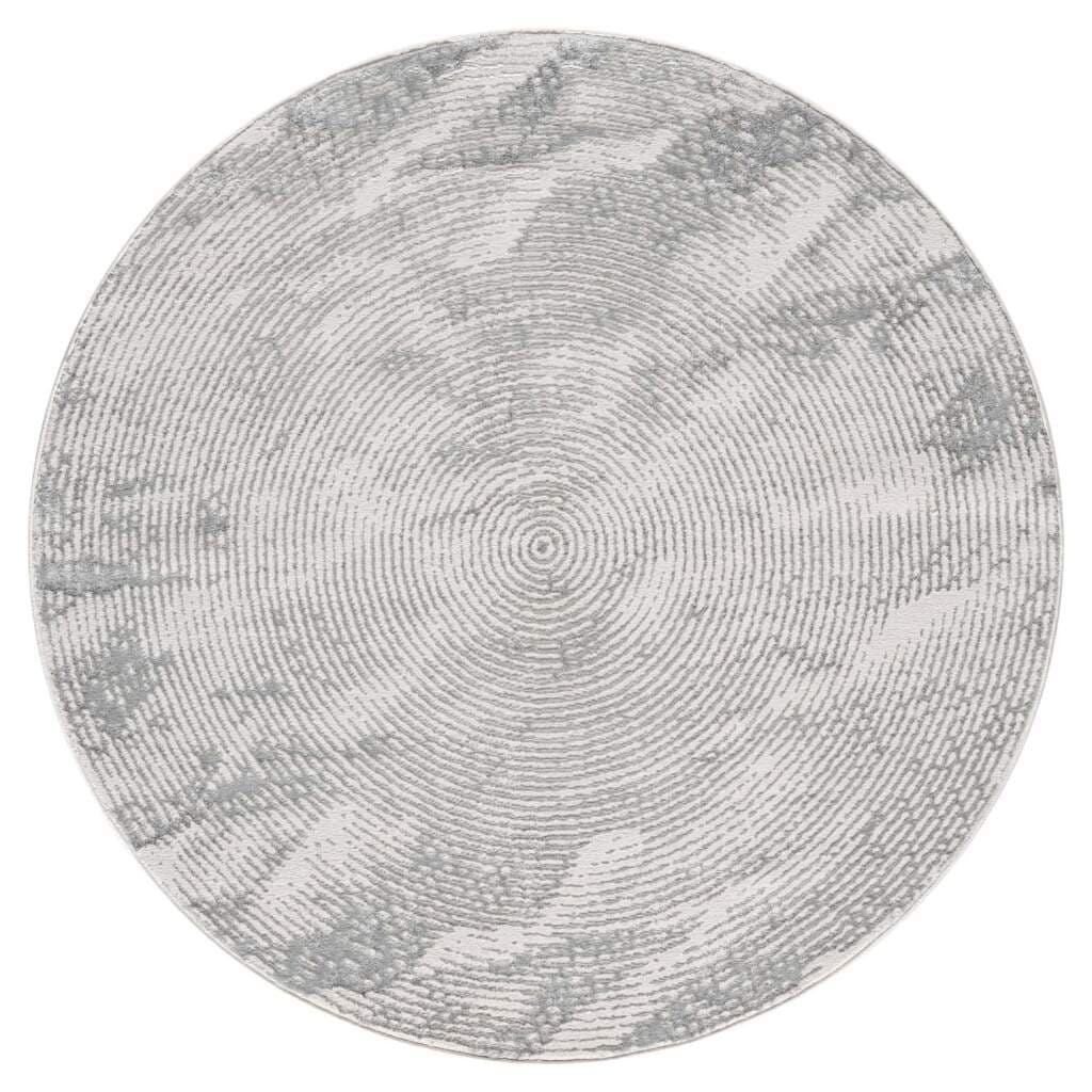 Carpet City Teppich »ANTIK481«, rund, 10 mm Höhe, Kurzflor, 3D-Optik, Klassisch-Modern für Wohnzimmer, Schlafzimmer