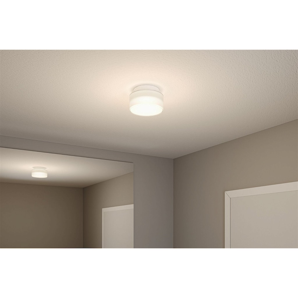 Paulmann LED Deckenleuchte »Selection Bathroom Maro IP44 1x6,8W rund 155mm 3000K Weiß Kunststoff«, 1 flammig-flammig