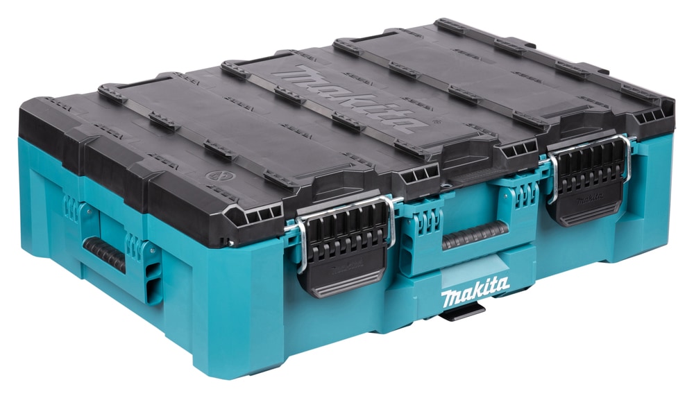 Makita Werkzeugbox "MAKTRAK L "P-91017" max.45kg, 63,16L, Copolymer-Kunststoff" Effizientes Be- und Entladen mit dem MAKTRAK Koffer Sortiment