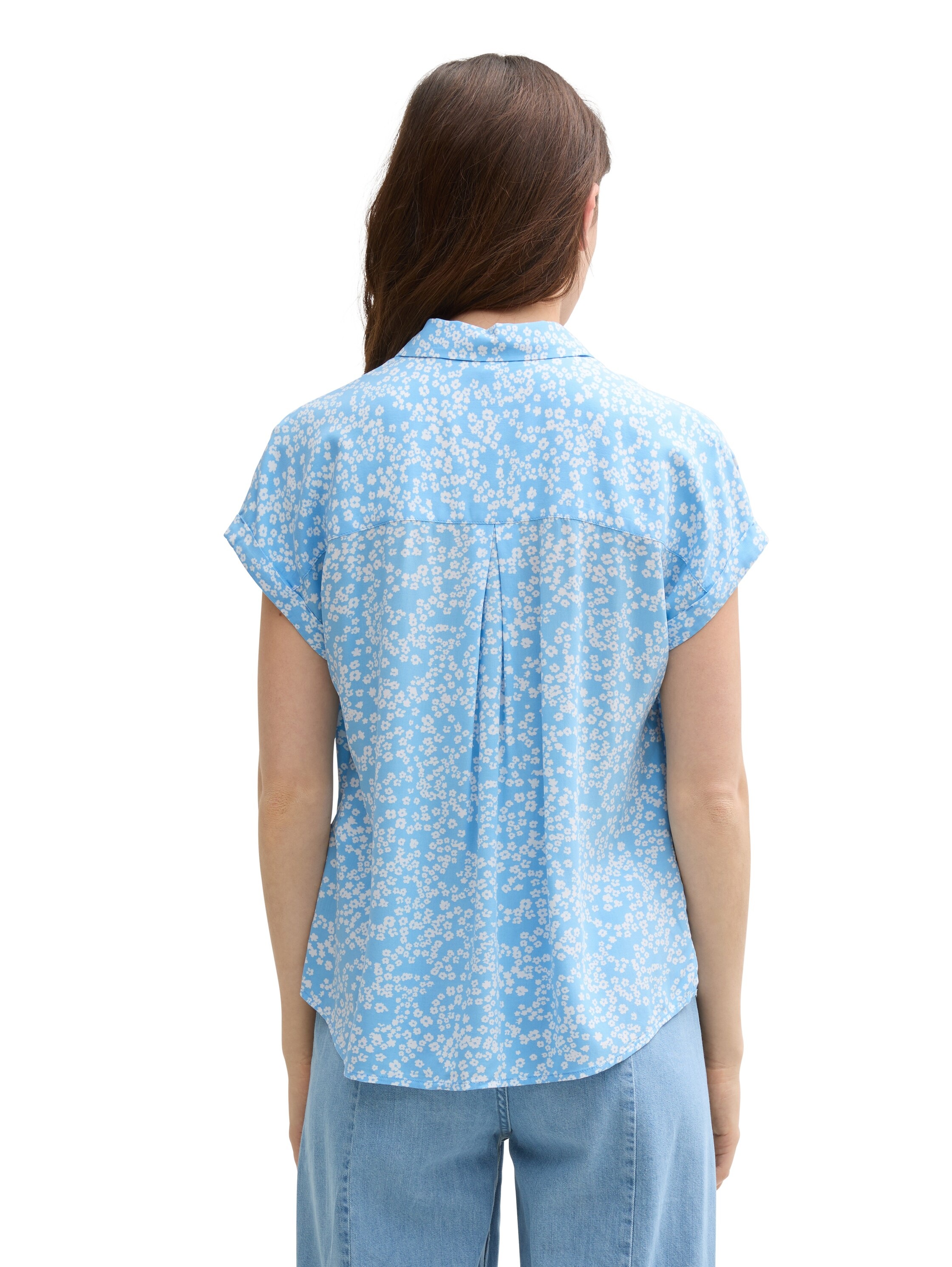 TOM TAILOR Denim Shirtbluse mit weiten Ärmeln günstig online kaufen