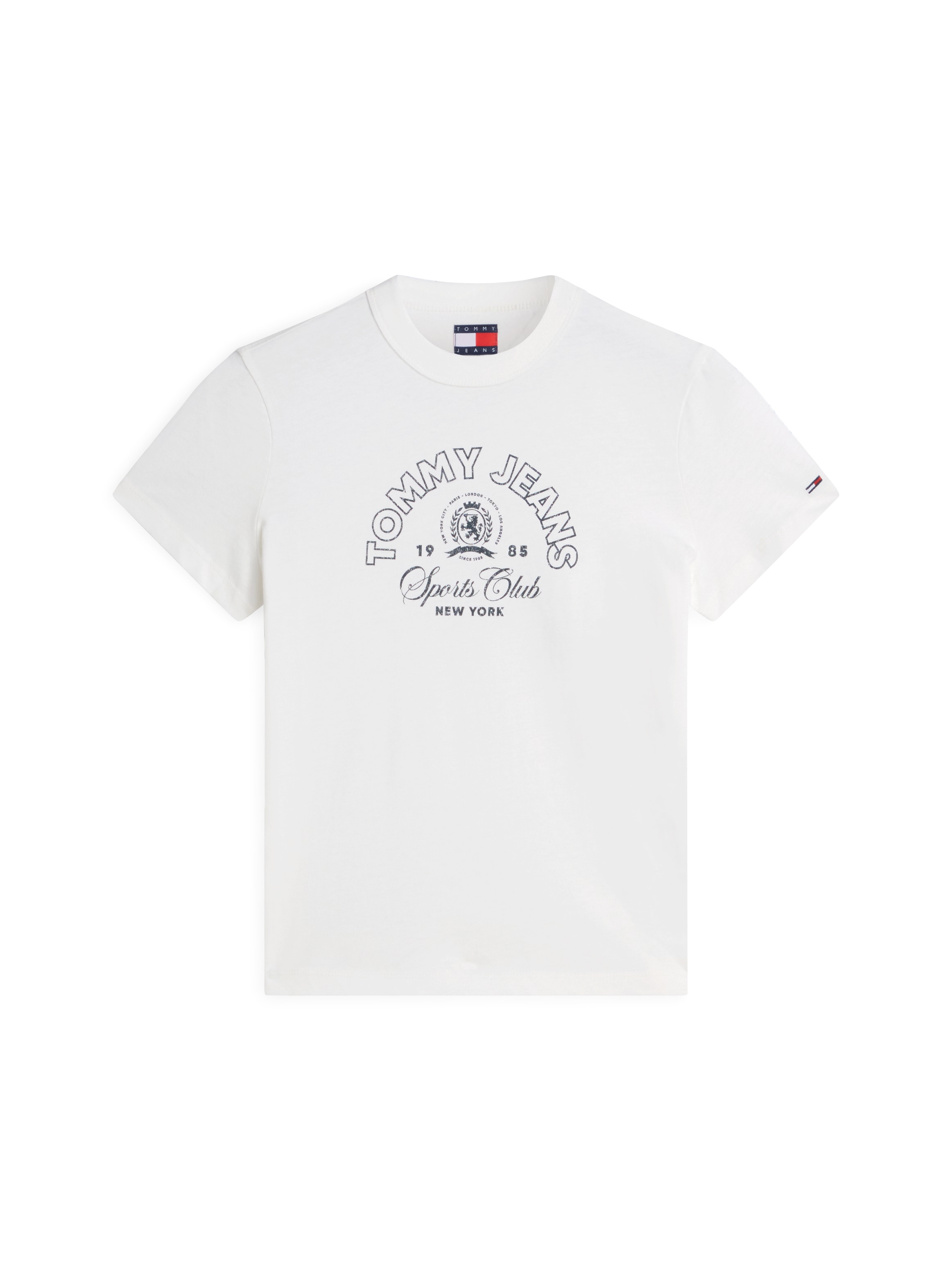 Tommy Jeans Kurzarmshirt »TJW REG HERITAGE LOGO SS TEE« Baumwolle, regular fit