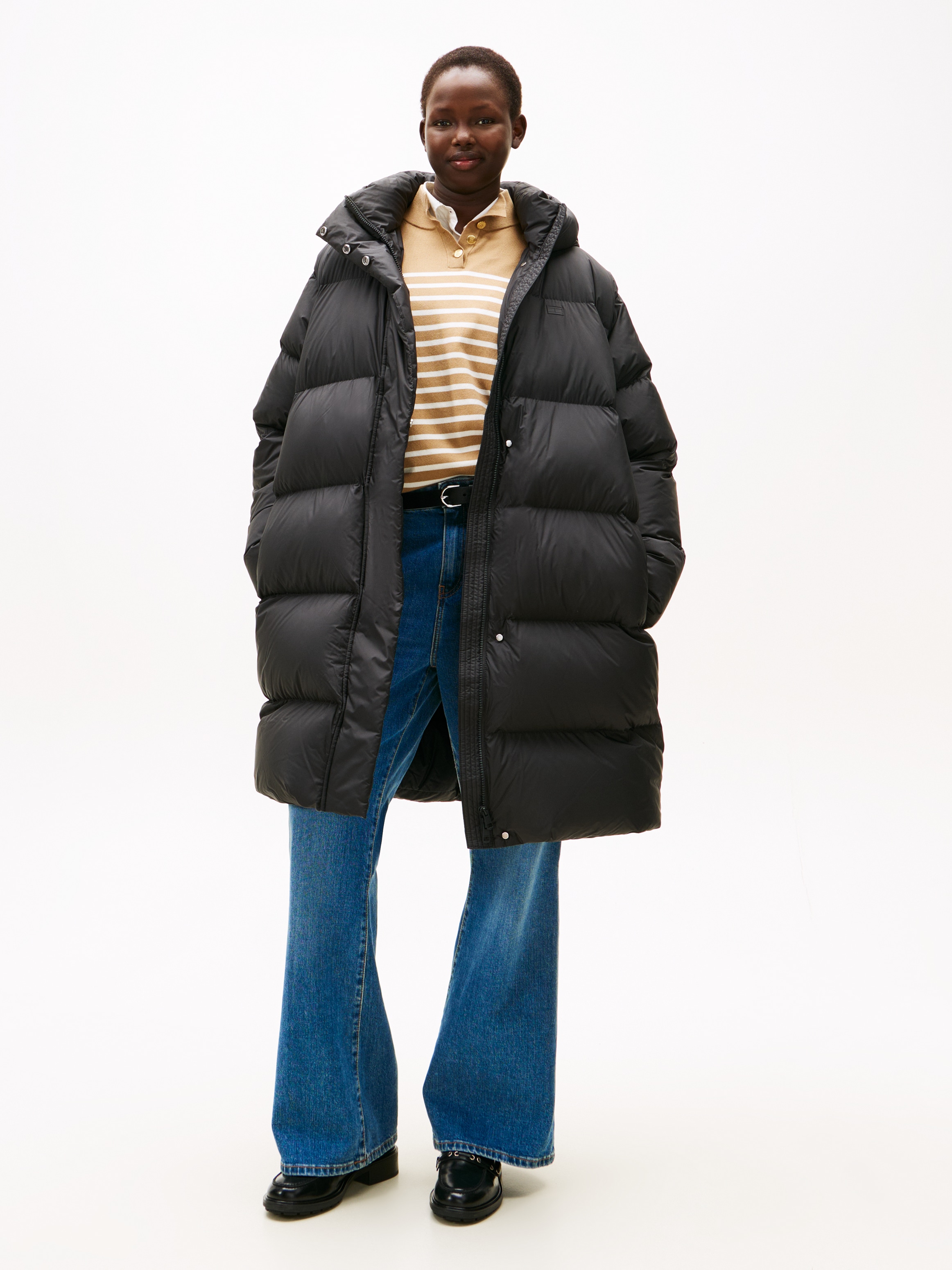 Tommy Hilfiger Curve Daunenmantel "CRV MODERN DOWN REG COAT" in großen Größ günstig online kaufen