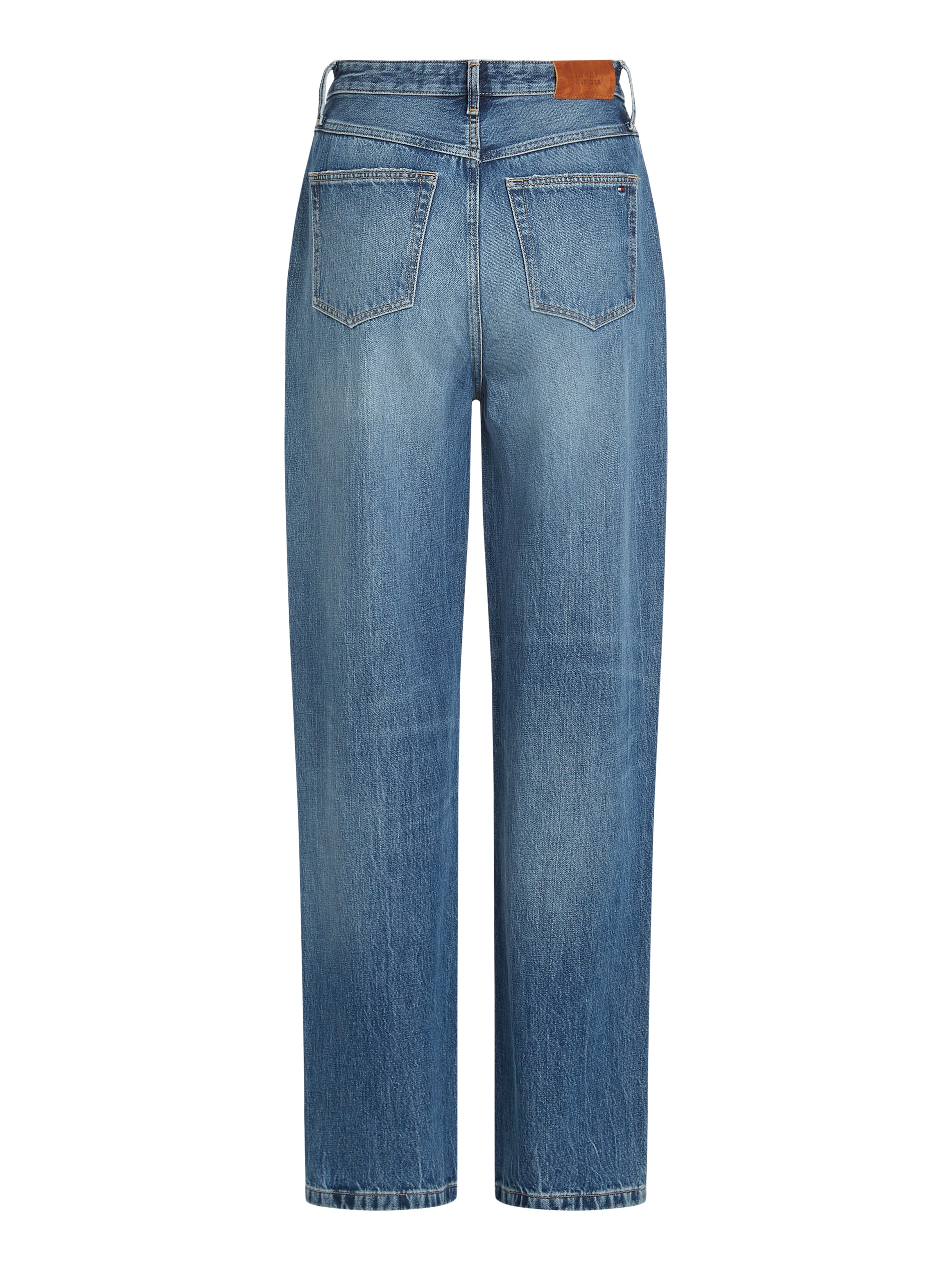 Tommy Hilfiger Straight-Jeans »RELAXED STRAIGHT HW BETH«, mit Tommy Hilfiger Logo-Badge