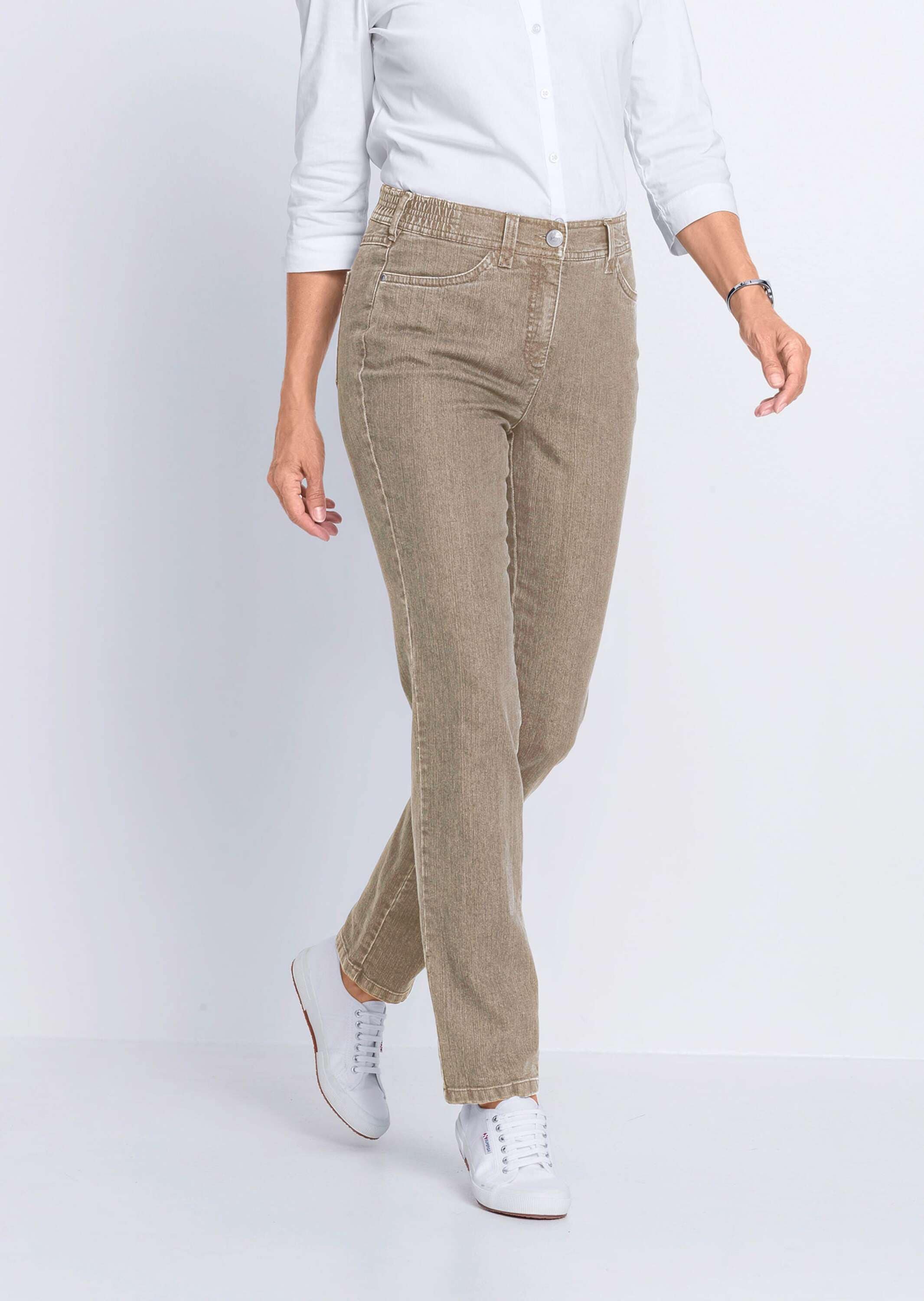 GOLDNER Regular-fit-Jeans »Klassische Jeanshose Carla«