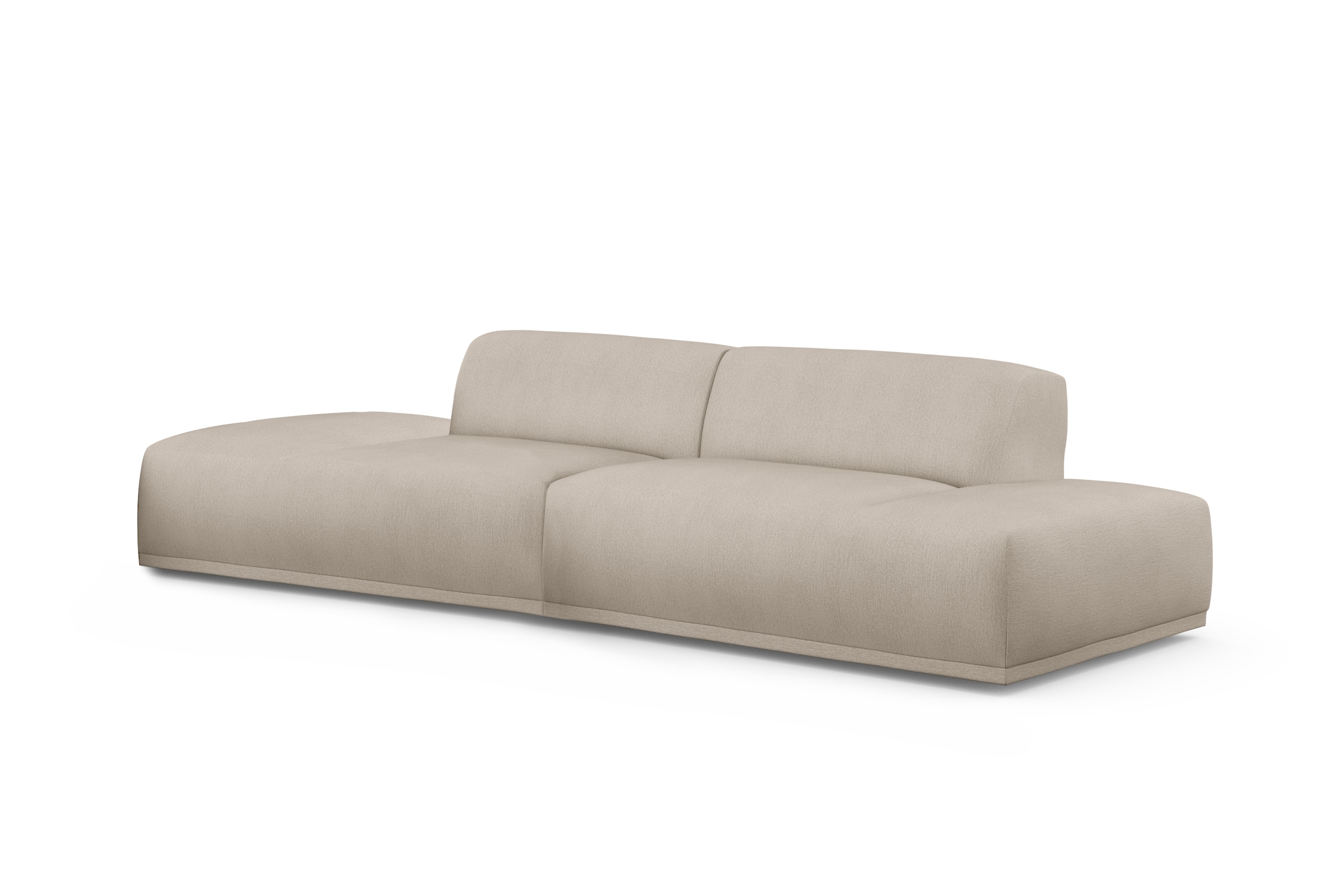TRENDMANUFAKTUR Big-Sofa »Braga, toller Sitzkomfort, Designsofa«, in moderner Optik, mit hochwertigem Kaltschaum