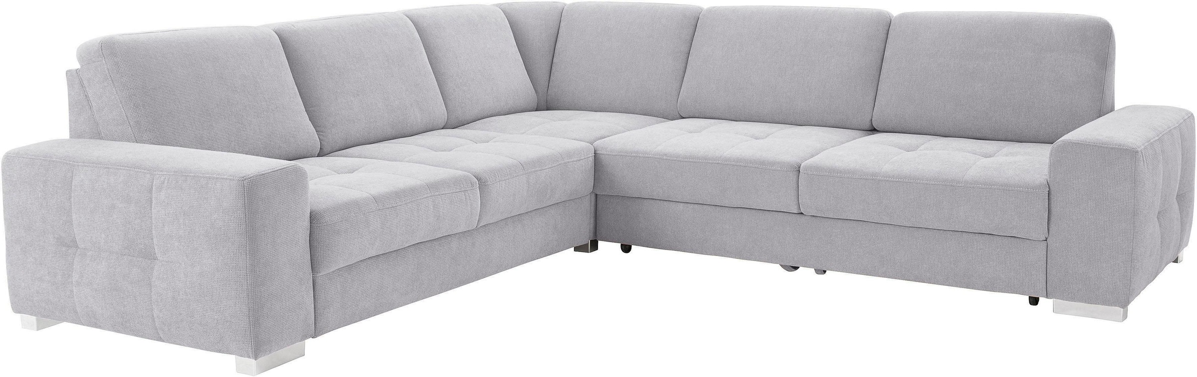 sit&more Ecksofa "Santorini L-Form" mit Federkern und Sitztiefenverstellung günstig online kaufen