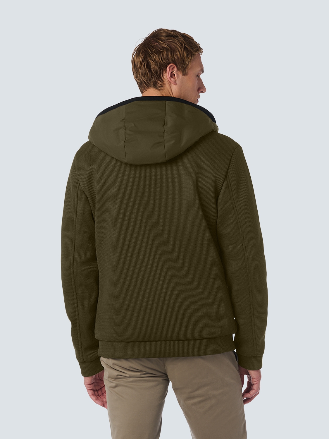 NO EXCESS Softshelljacke »No Excess Versiegelte Jacke mit Kapuze«