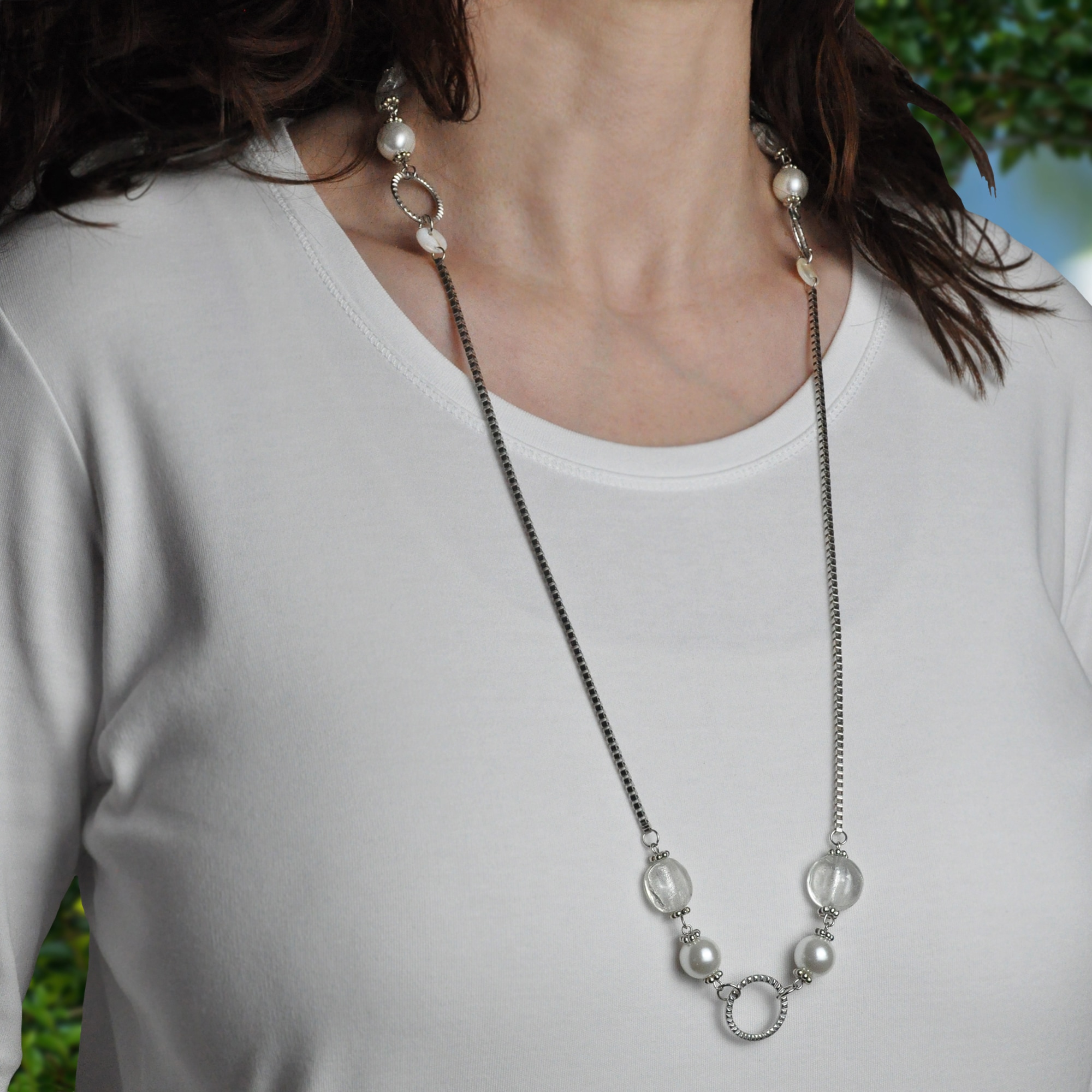 Steuer Collierkettchen »Brillenkette«