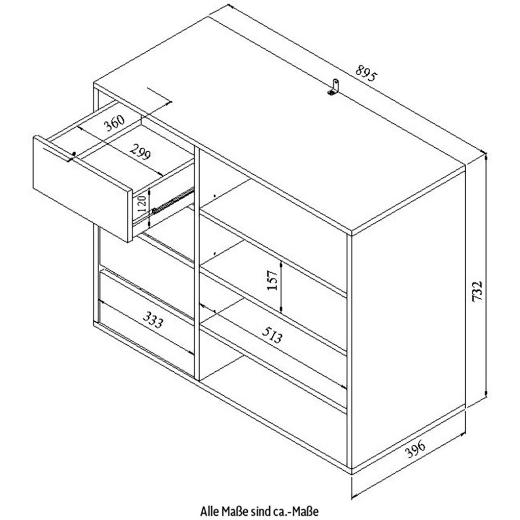 TemaHome Kleiderschrank »TOM«