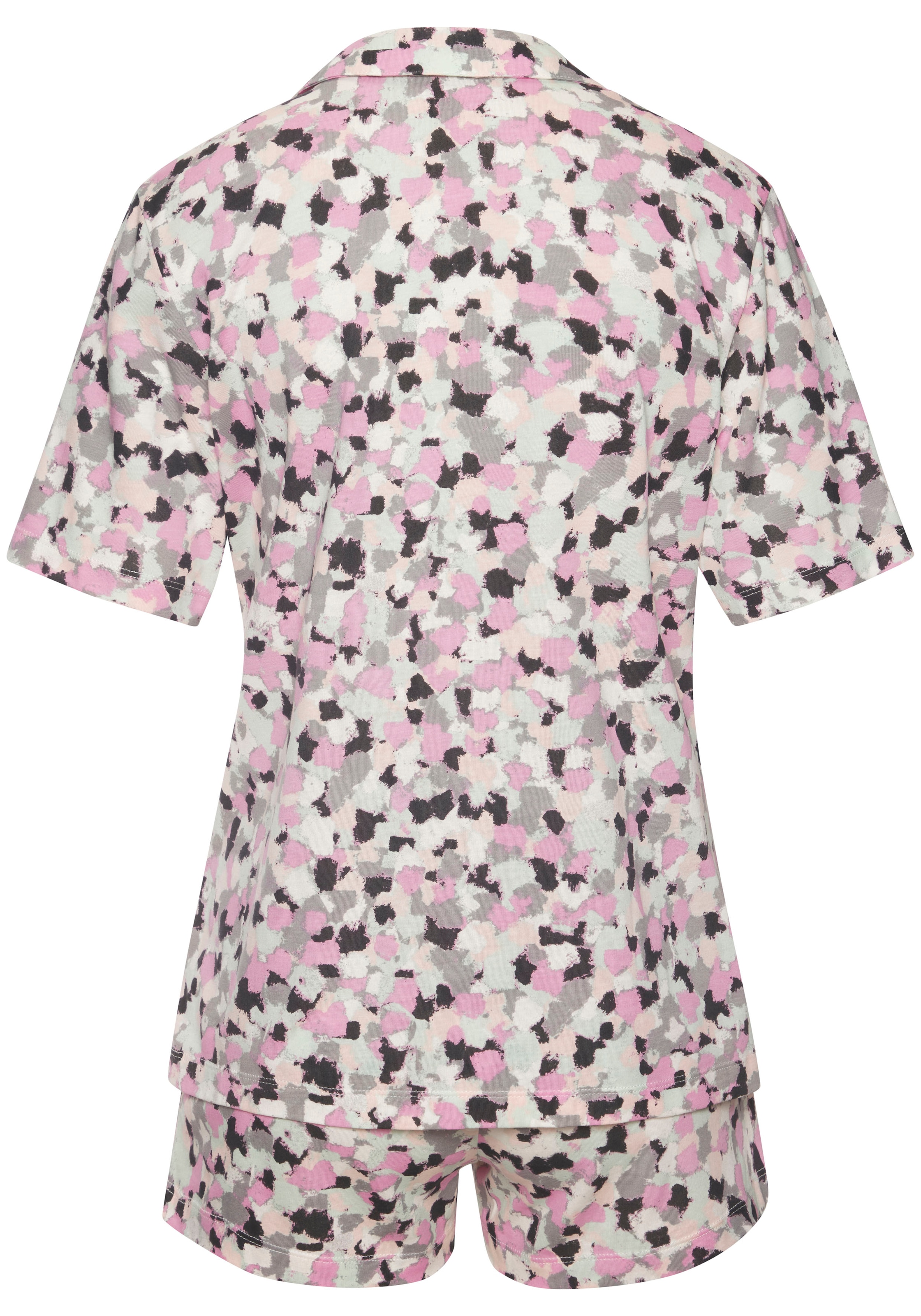 Vivance Dreams Shorty, (2 tlg.), mit Aquarell-Muster