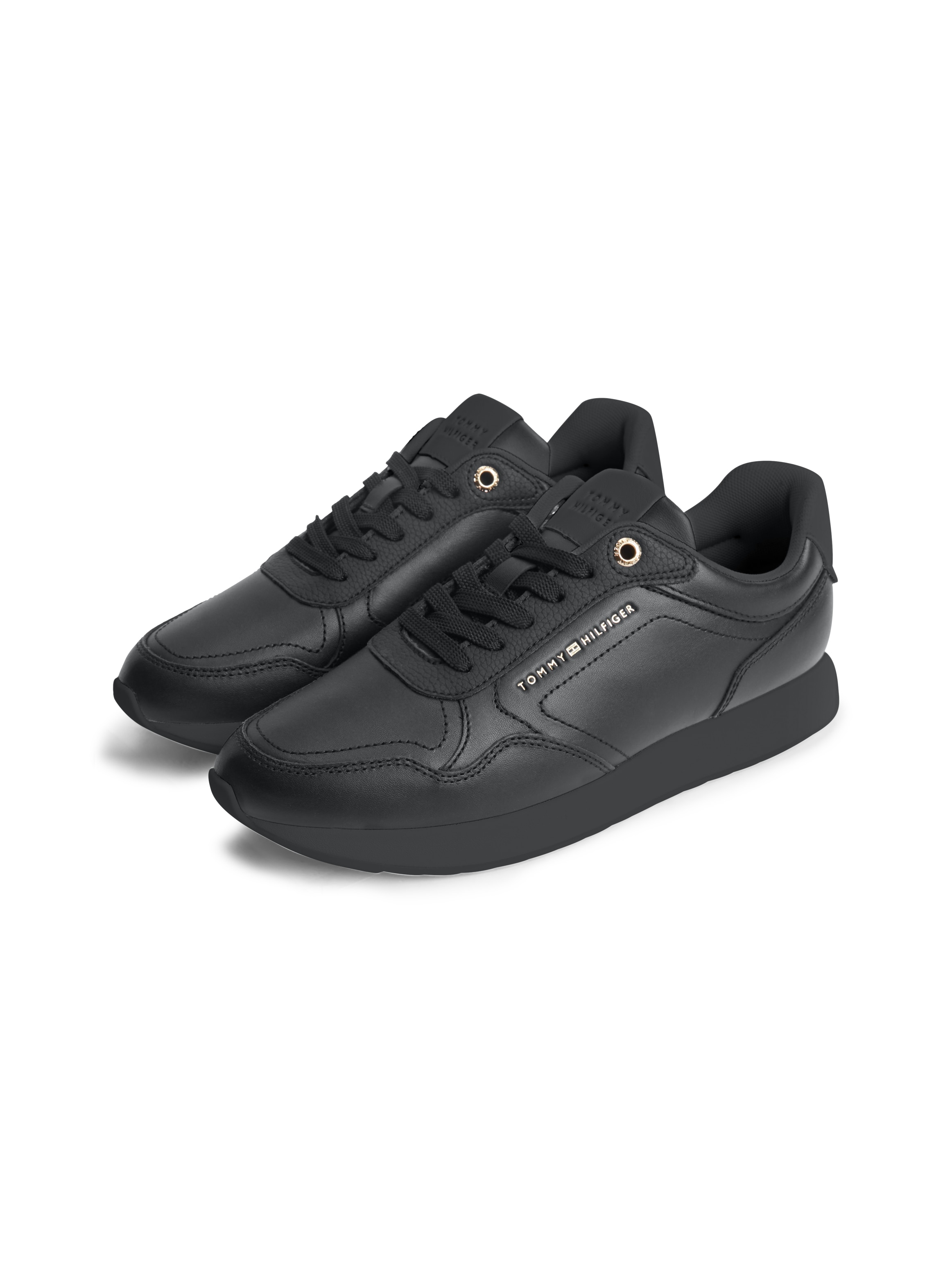 Tommy Hilfiger Keilsneaker "TH RETRO RUNNER" Freizeitschuh, Halbschuh, Schnürschuh mit dezenten Ziernähten