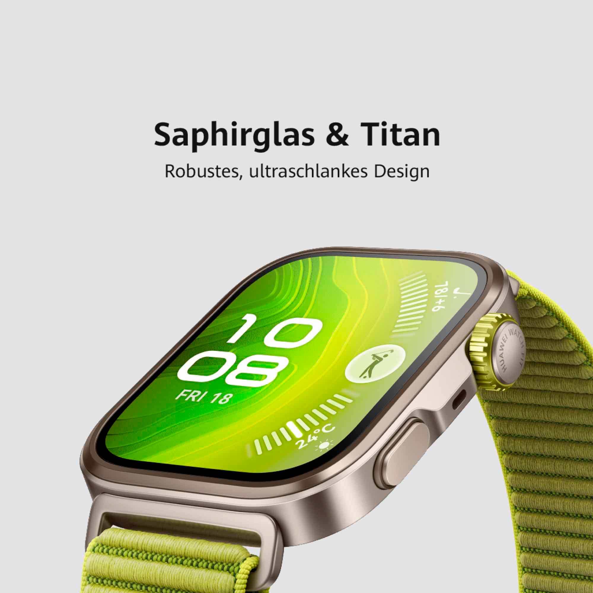 Thumbnail - Huawei Smartwatch "WATCH FIT 4 Pro, 1,82 Zoll AMOLED-Farbdisplay" (4,6 cm / 1,82 ″)