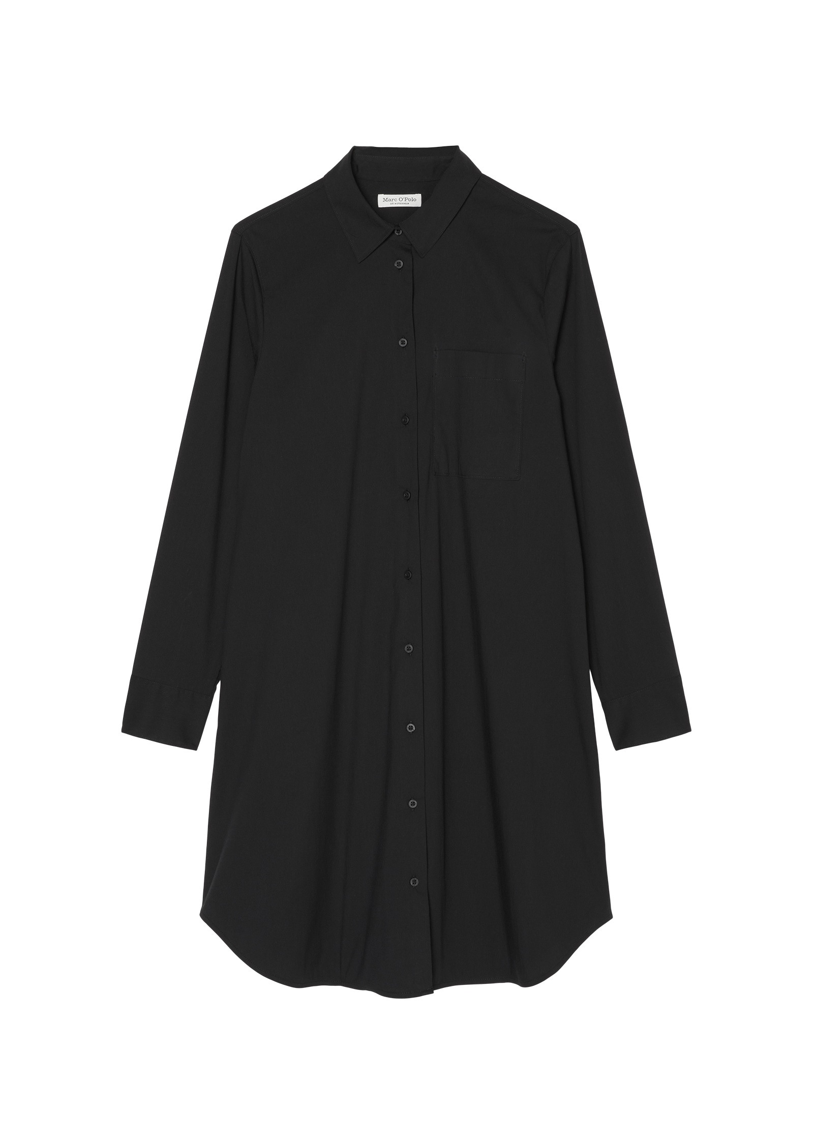 Marc O'Polo Hemdblusenkleid »aus Popeline-Stretch«