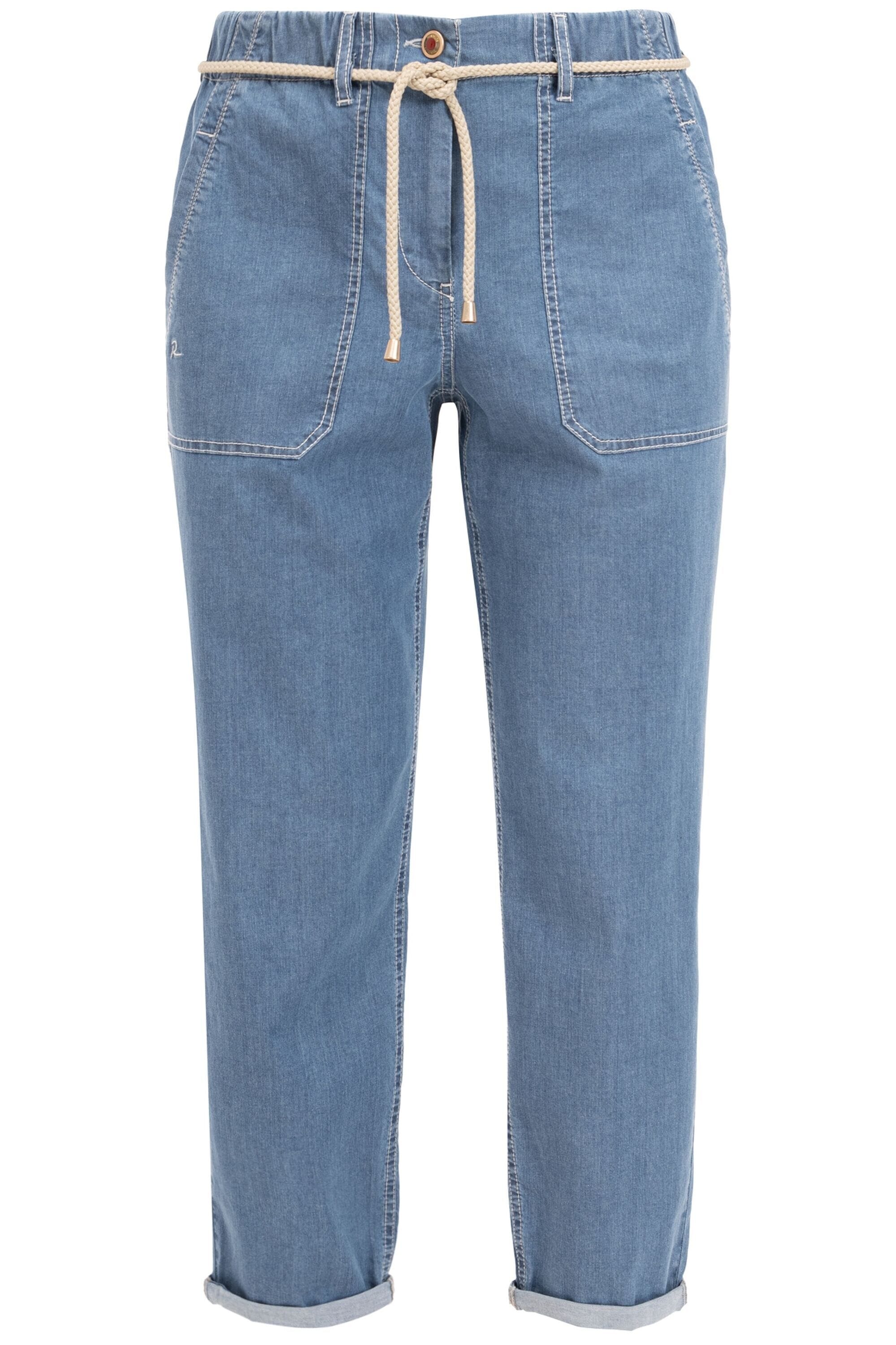 Recover Pants 5-Pocket-Jeans »BELINA«, Gürtel