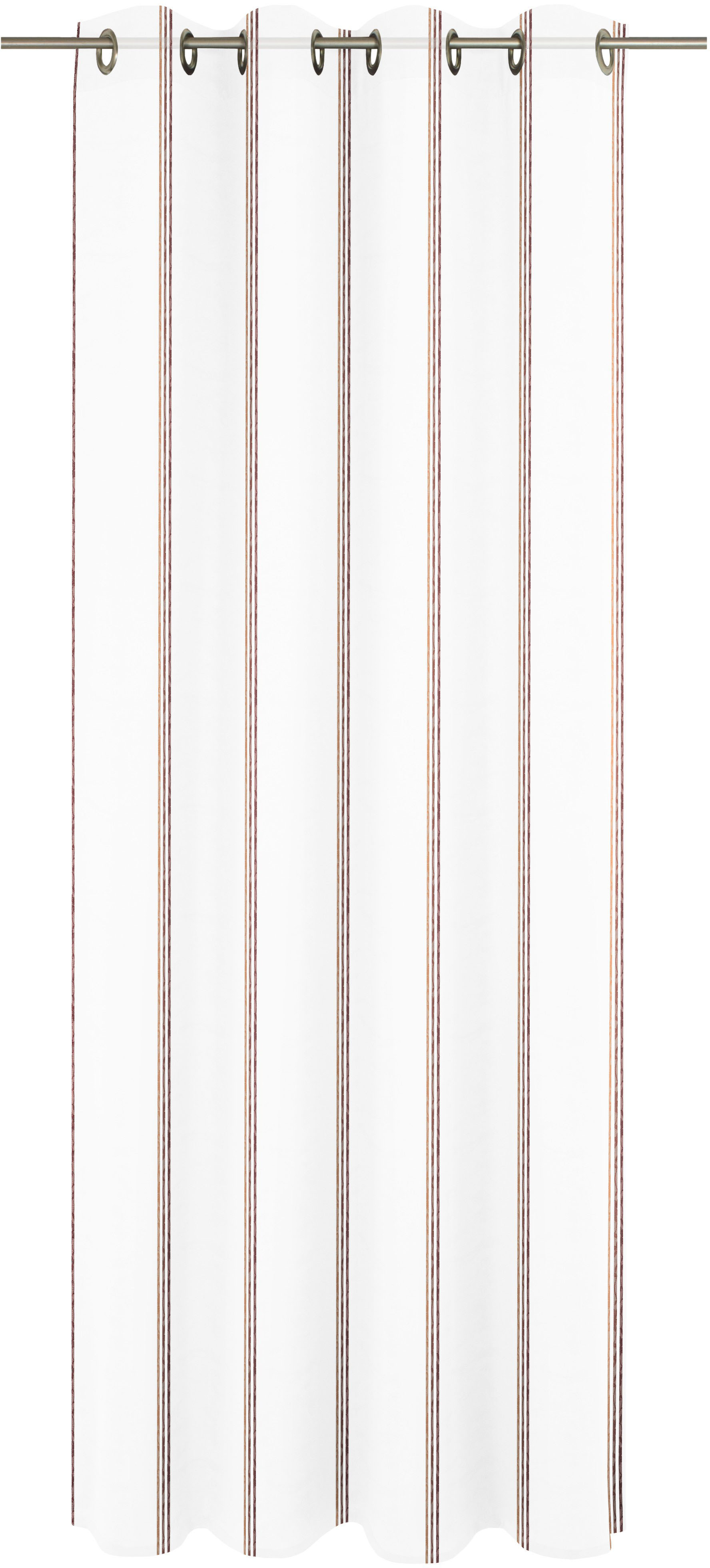 Wirth 1100000002199 "Chloé" Ösen 1 Stk. tlg. Fertigstore mit Ösen (Ø 4 cm) nach Maß