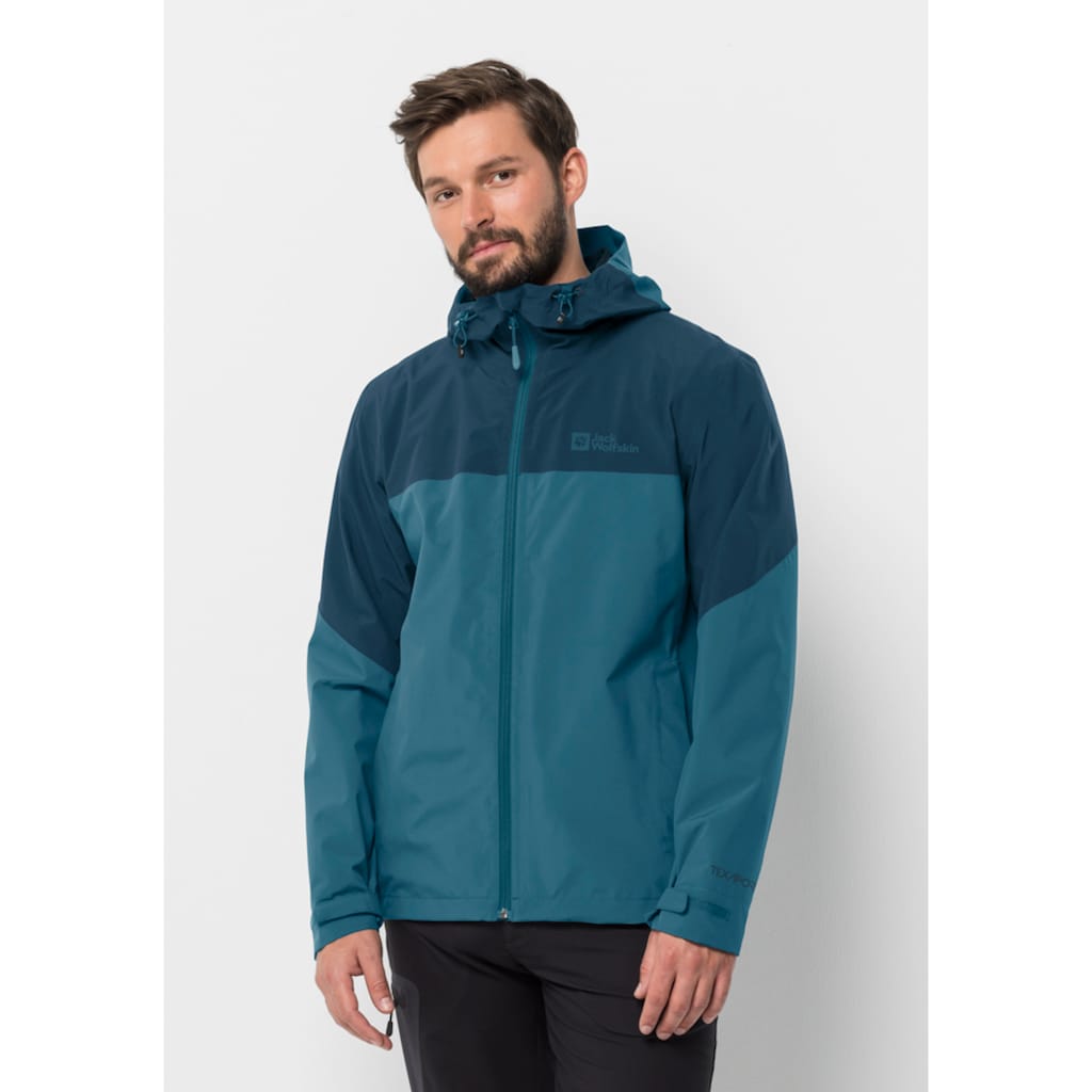 Jack Wolfskin Outdoorjacke »WEILTAL 2L JKT M«, mit Kapuze