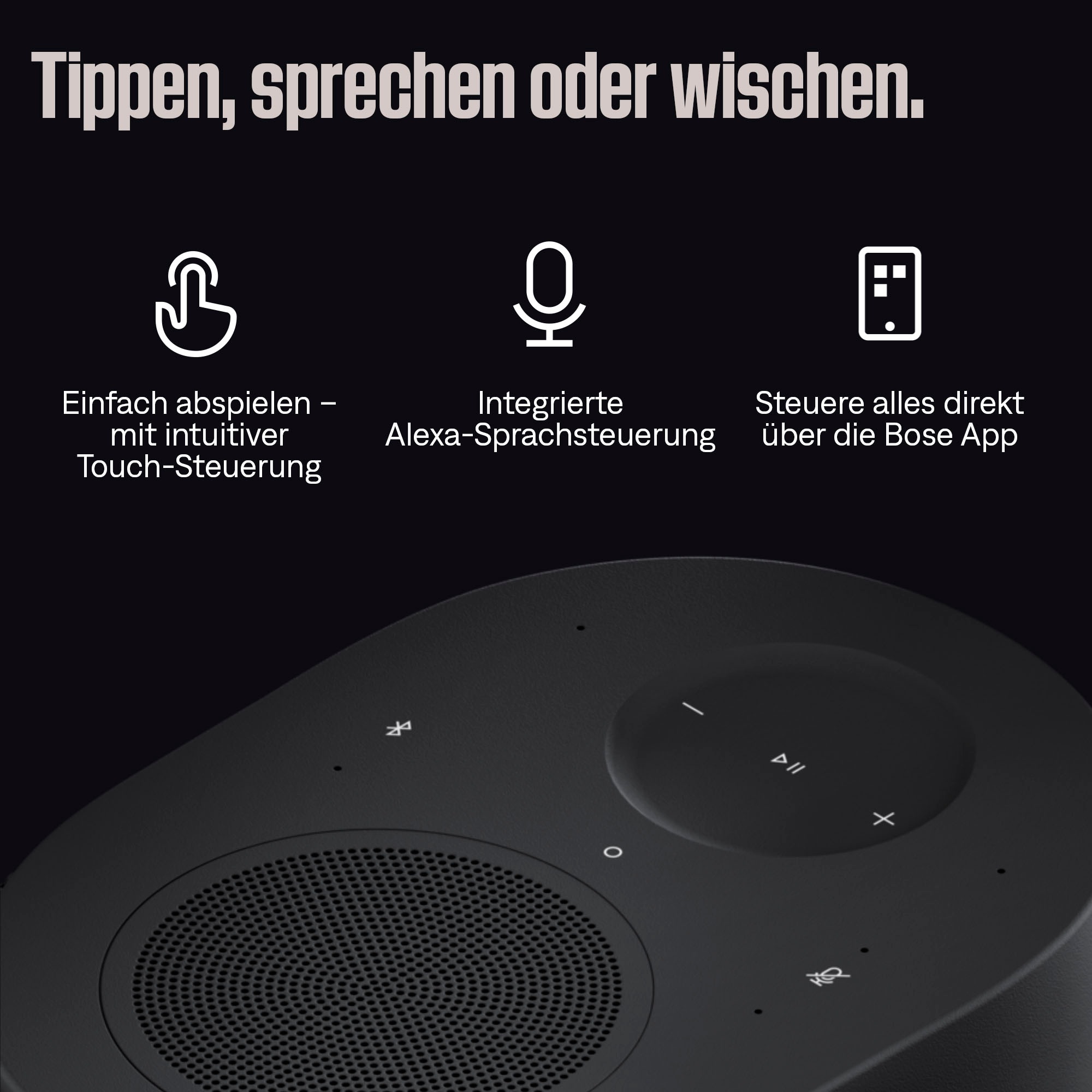 Bose Smart Speaker »Lifestyle Ultra« (A2DP Bluetooth | Bluetooth | WLAN App-Steuerung | Equalizer | Mikrofon | Mikrofon-Stummschaltung | Multiroom | Sprachsteuerung )