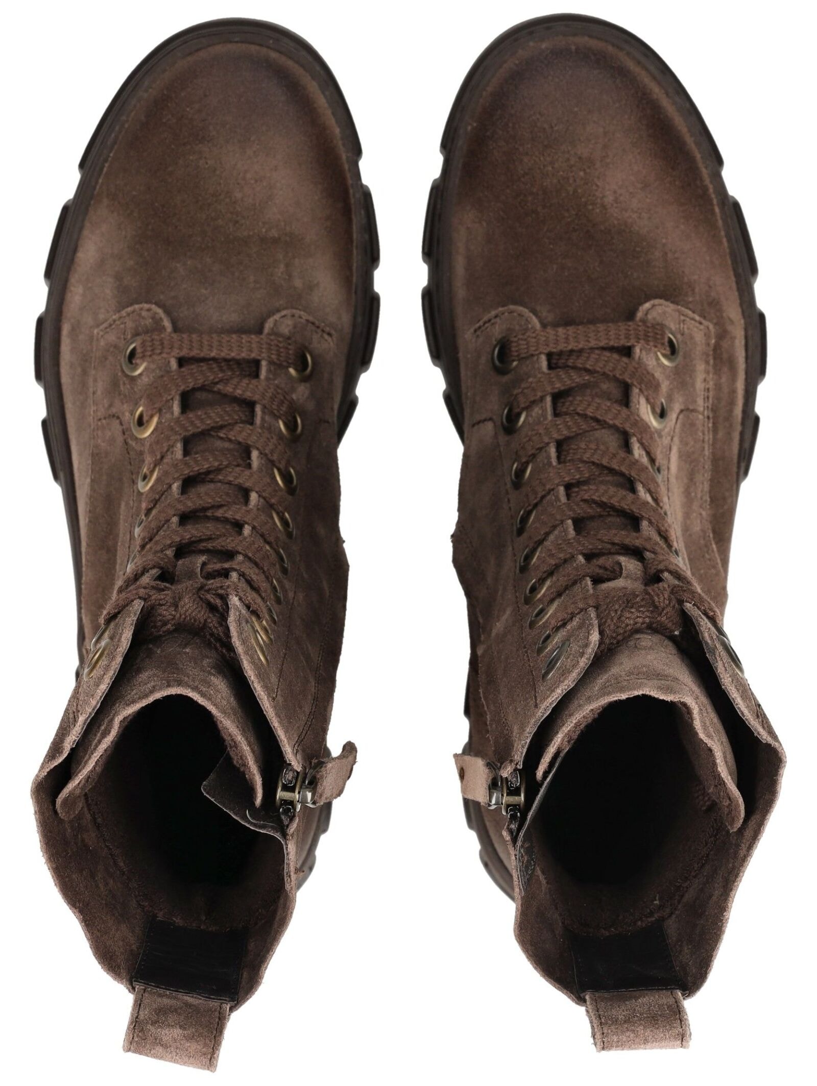 Paul Green Schnürstiefelette »Paul Green Stiefelette Veloursleder«