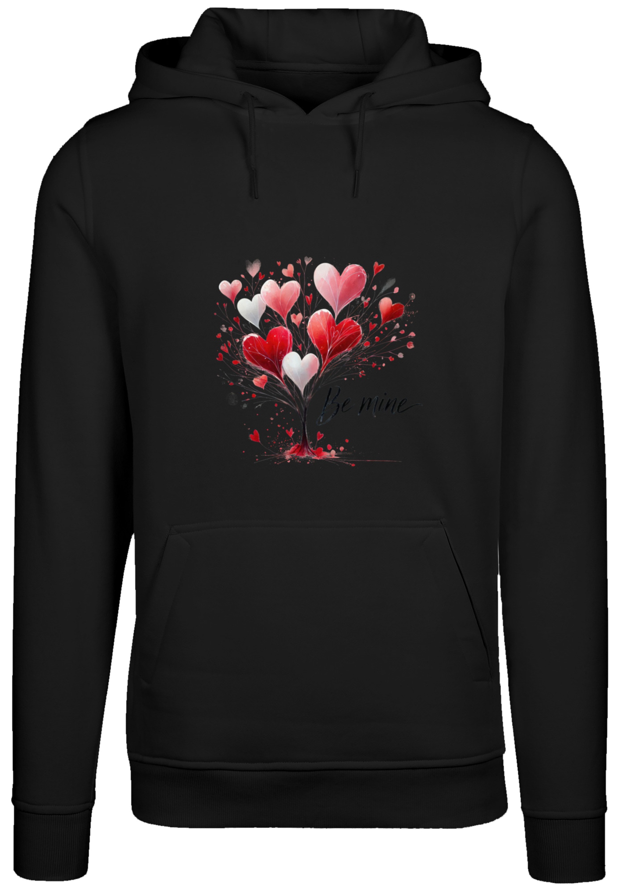 F4NT4STIC Kapuzenpullover »Herzbaum Be Mine!«, Premium Qualität