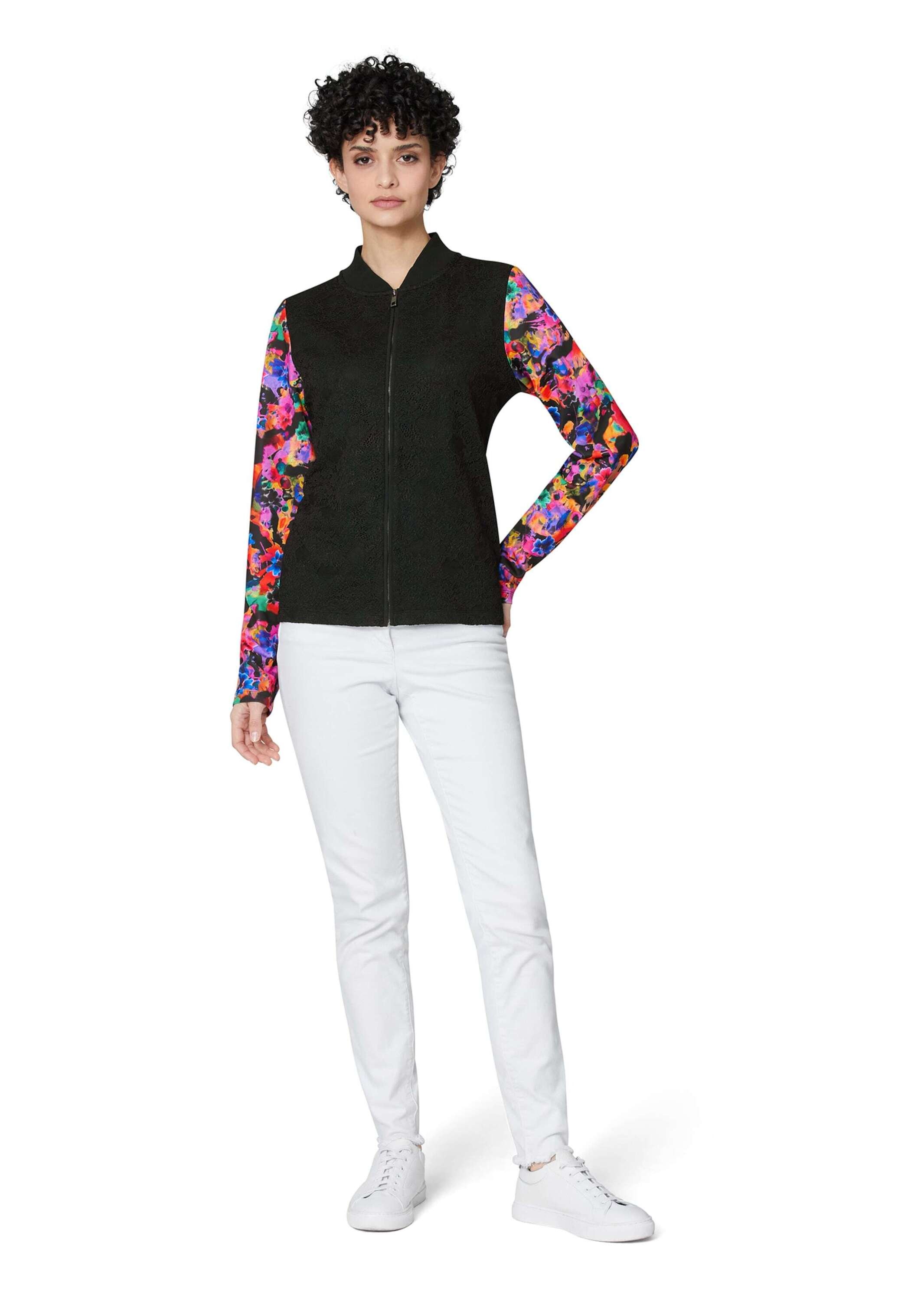 Thumbnail - MADELEINE Outdoorjacke "Jacke Jacke mit floralen Trend-Ärmeln"