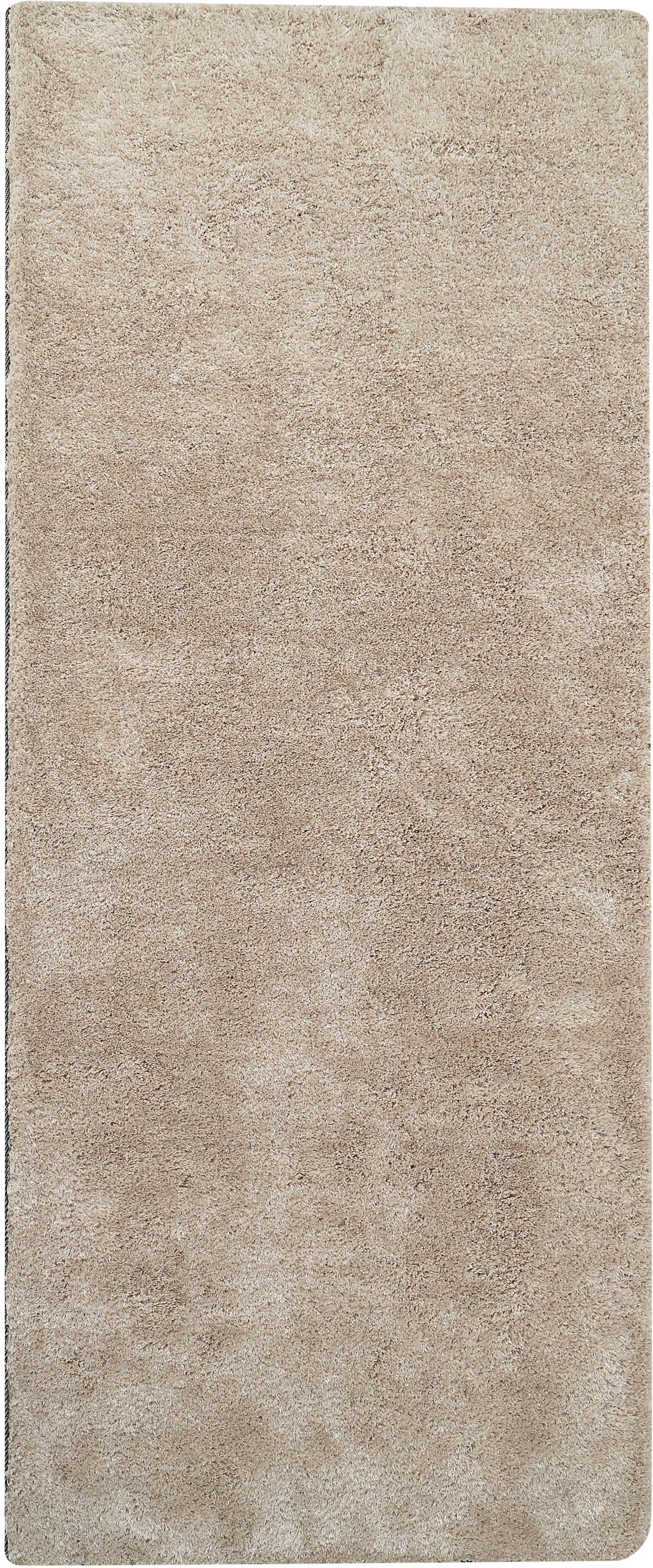 Bruno Banani Hochflor-Läufer »Dana Teppich, Kundenliebling«, rechteckig, 30 mm Höhe, Brücke, uni, weich, Mikrofaser, Diele, Flur, Wohnzimmer, Schlafzimmer