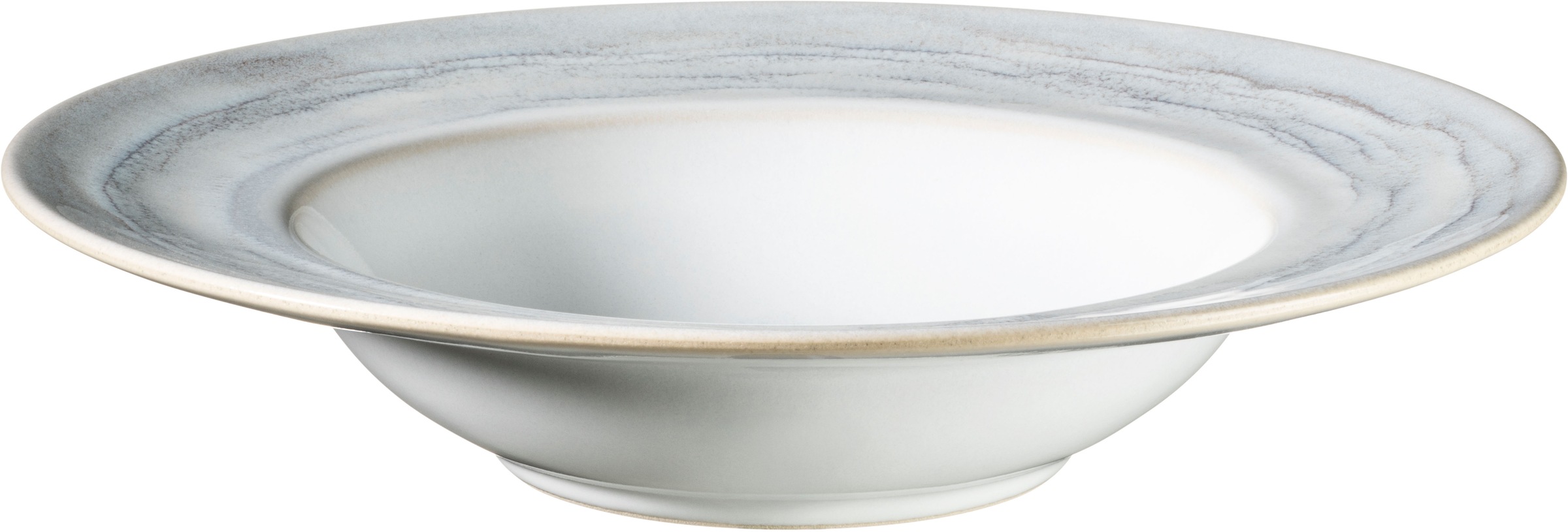 Thumbnail - gipfelstück Pastateller "Tiefer See" Scandi-Style, glänzende Reaktivglasur, jedes Stück ein Unikat