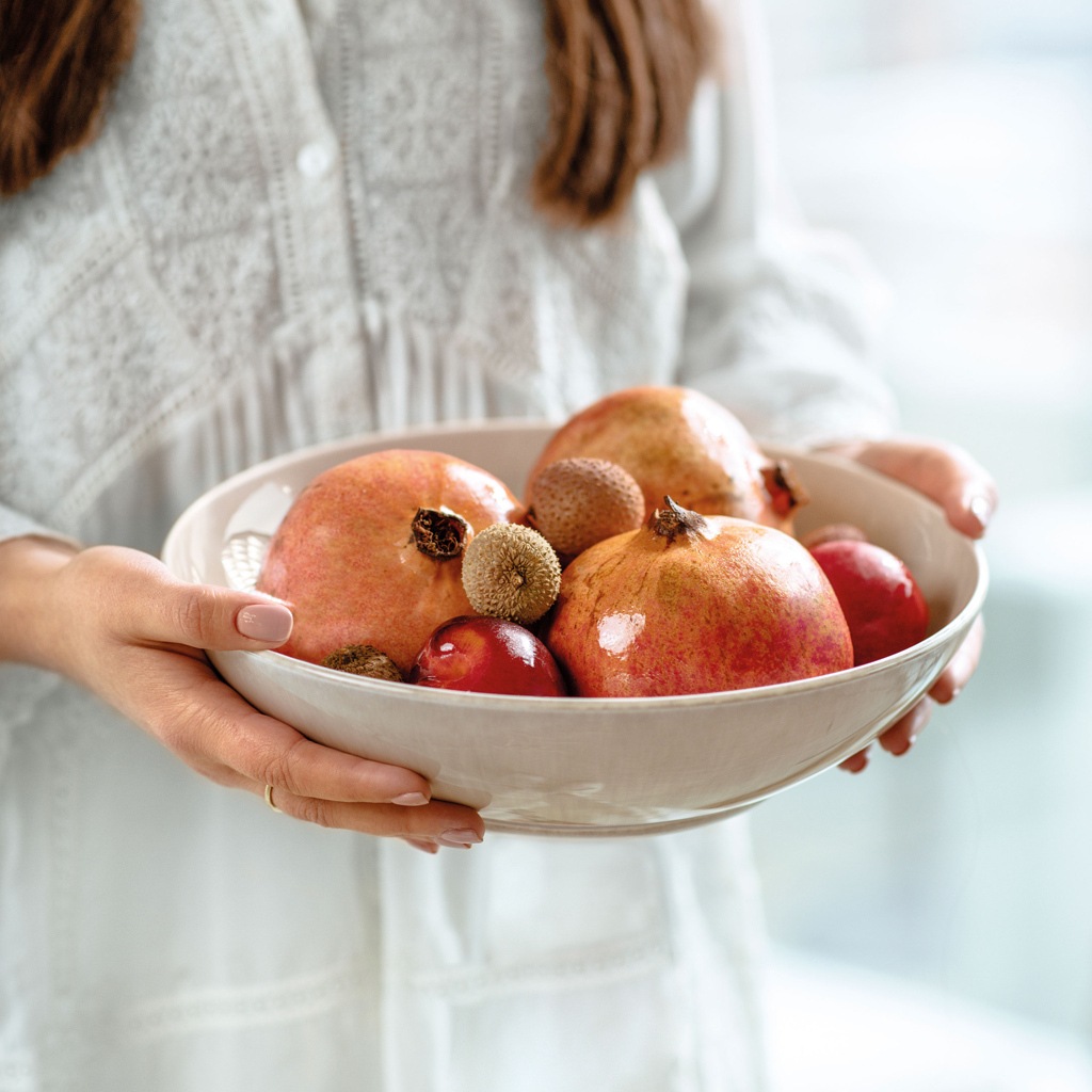 Thumbnail - like. by Villeroy & Boch Schale "Präsentationsschale Perlemor Sand ø 26,1 cm beige" 1 tlg.