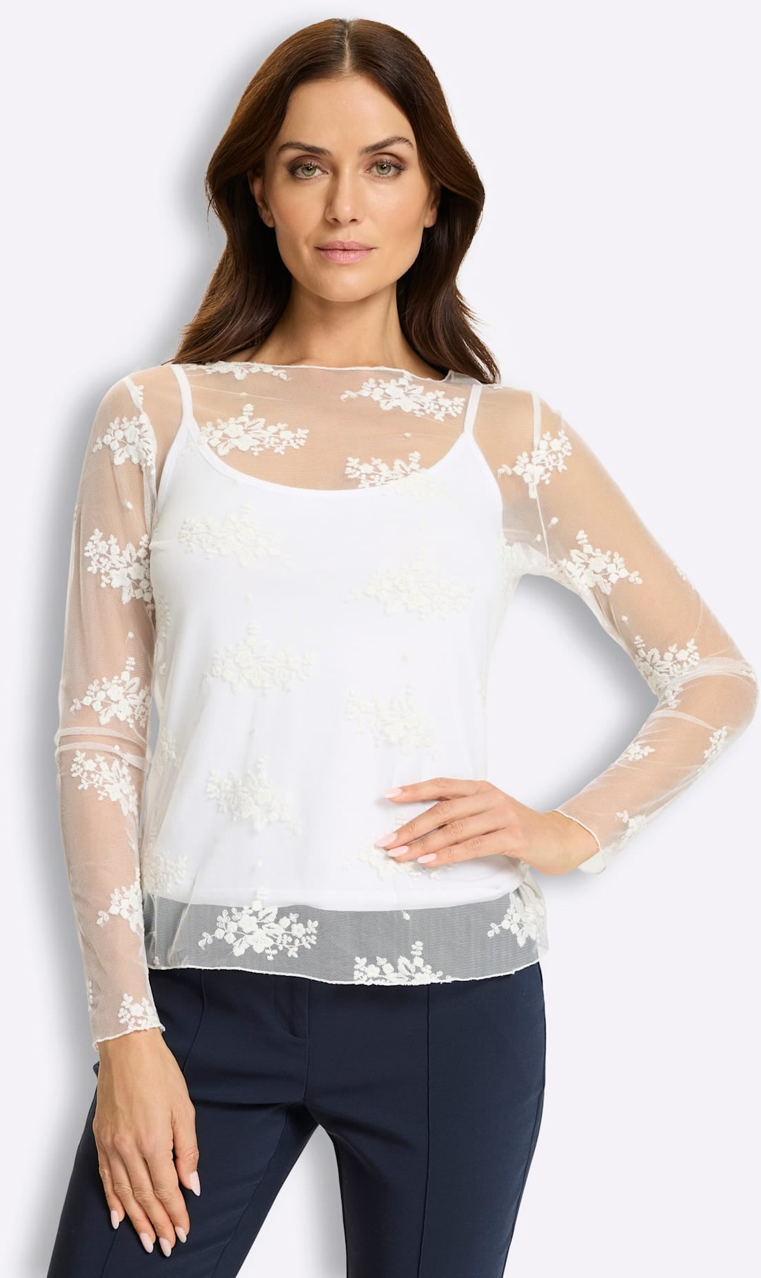 heine Spitzenshirt »Spitzenshirt« 1