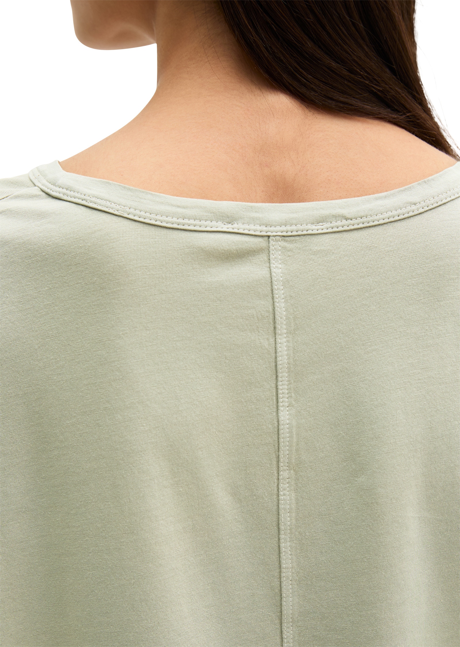 Marc O'Polo T-Shirt »mit angeschnittenen Ärmeln«