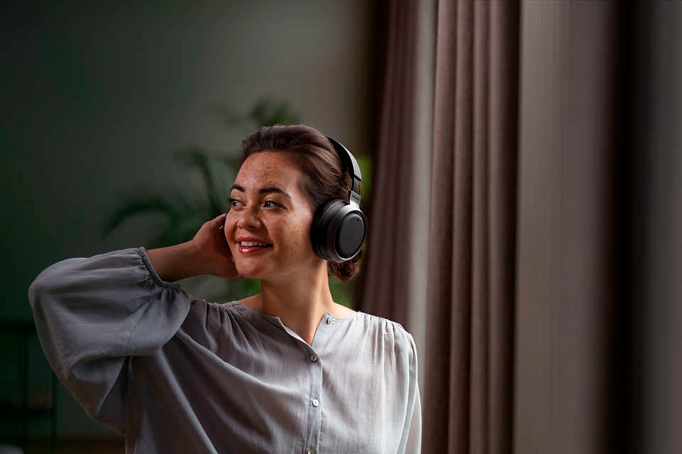 Musik-Freisprechfunktion-Sprachsteuerung »Fidelio | Bluetooth-HFP- Bluetooth-AVRCP Over-Ear-Kopfhörer und Philips L3«, Cancelling HSP, (ANC)-integrierte Anrufe Active Steuerung A2DP BAUR für Noise