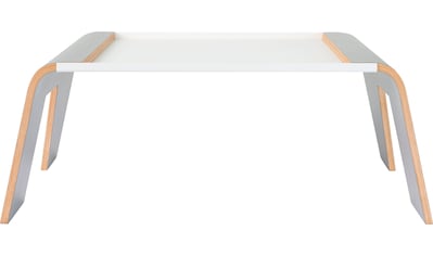Tojo Laptoptisch »praktisch grau/weiß«, Frühstück- und Notebooktablett, Breite 65 cm kaufen